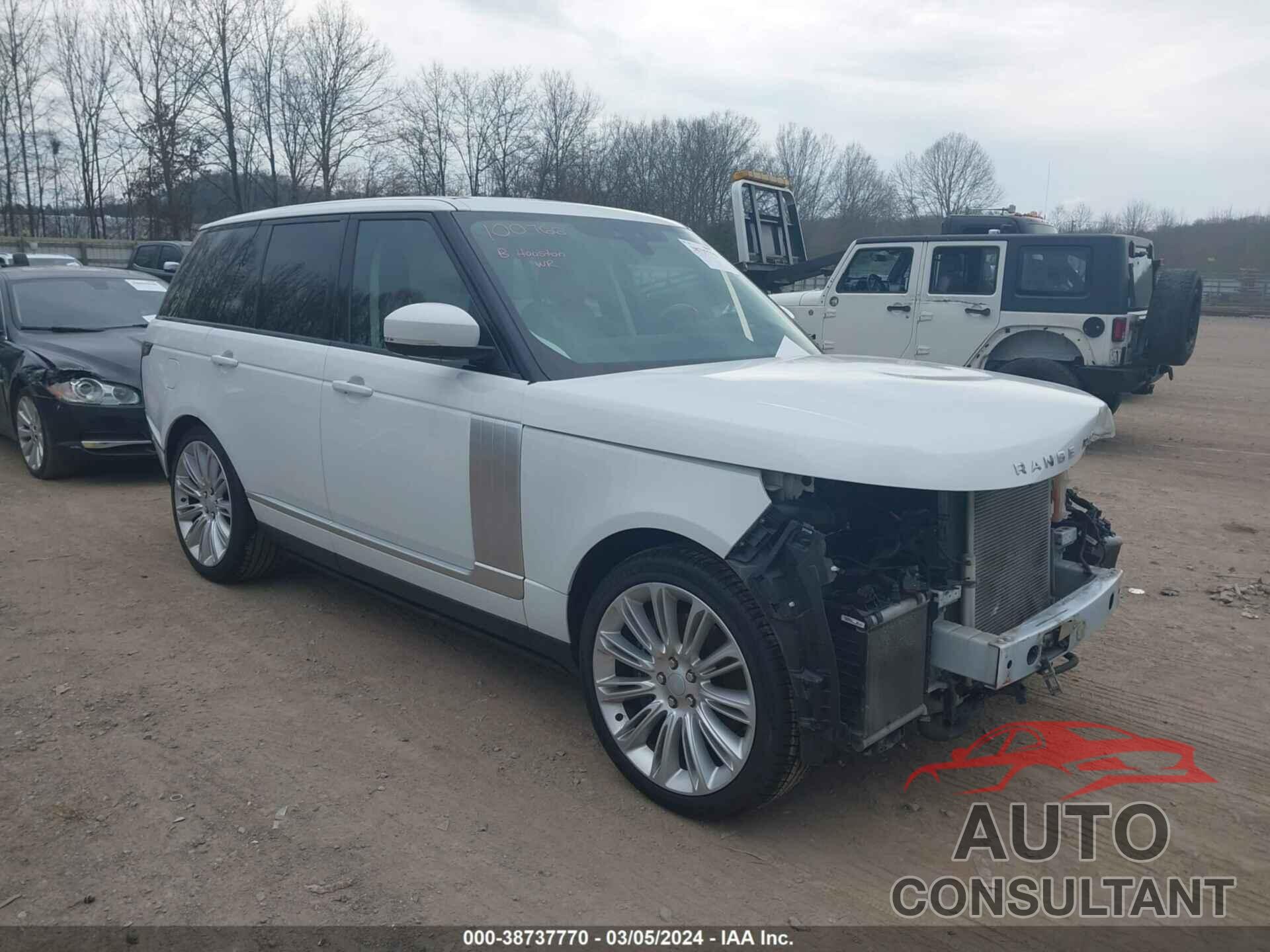 LAND ROVER RANGE ROVER 2018 - SALGS2RE0JA383297