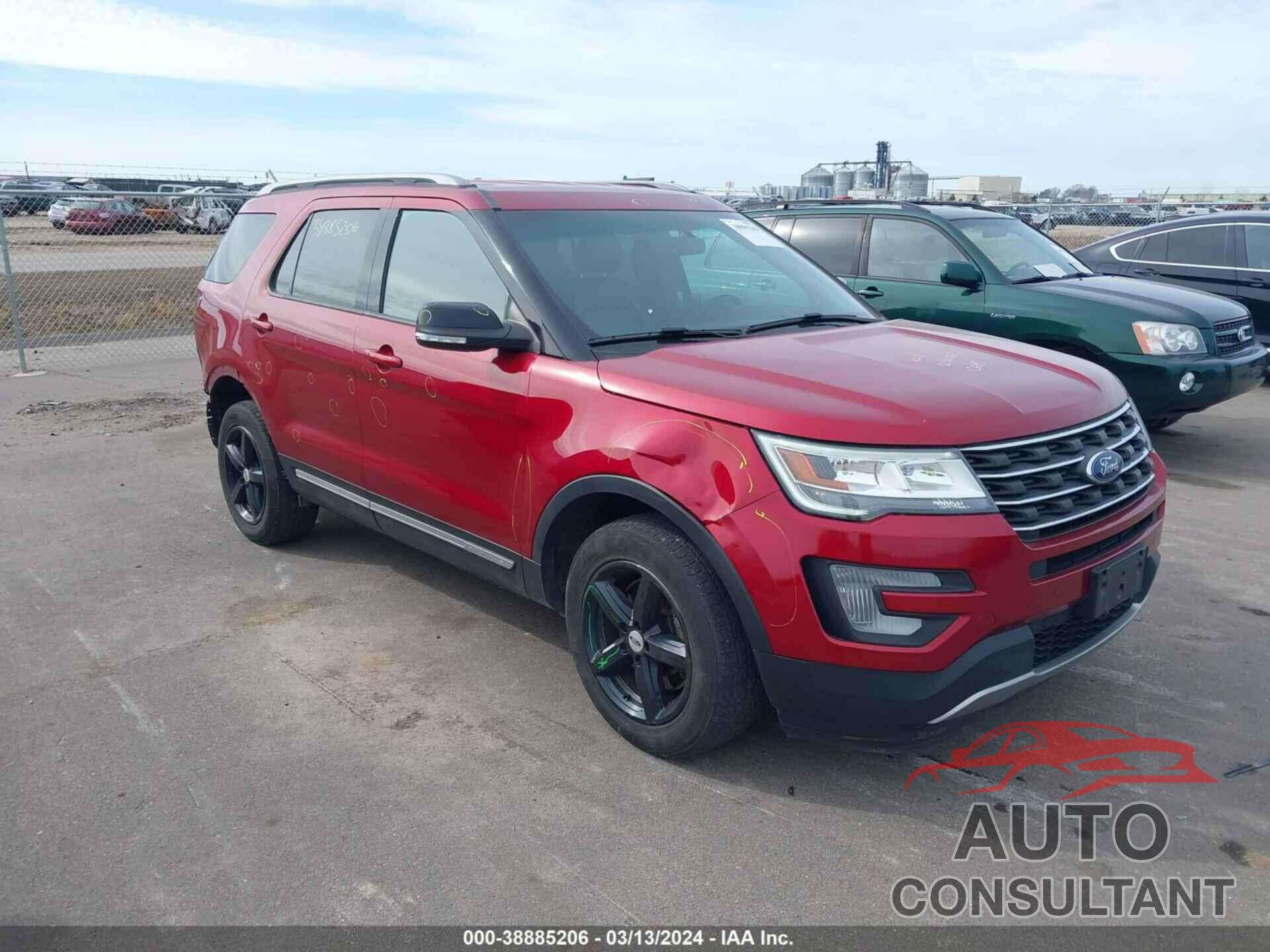 FORD EXPLORER 2017 - 1FM5K8D82HGA87638