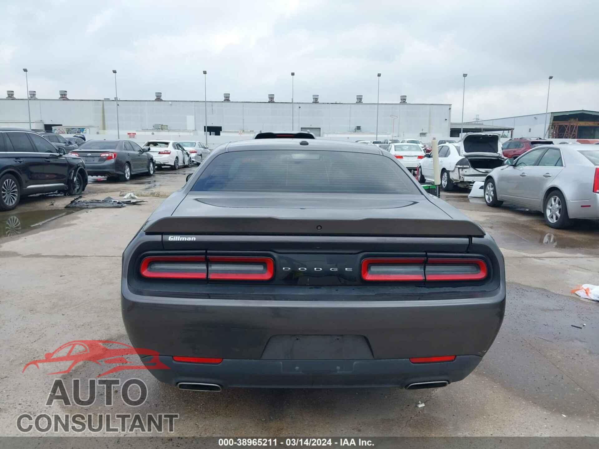 DODGE CHALLENGER 2019 - 2C3CDZAG2KH606517