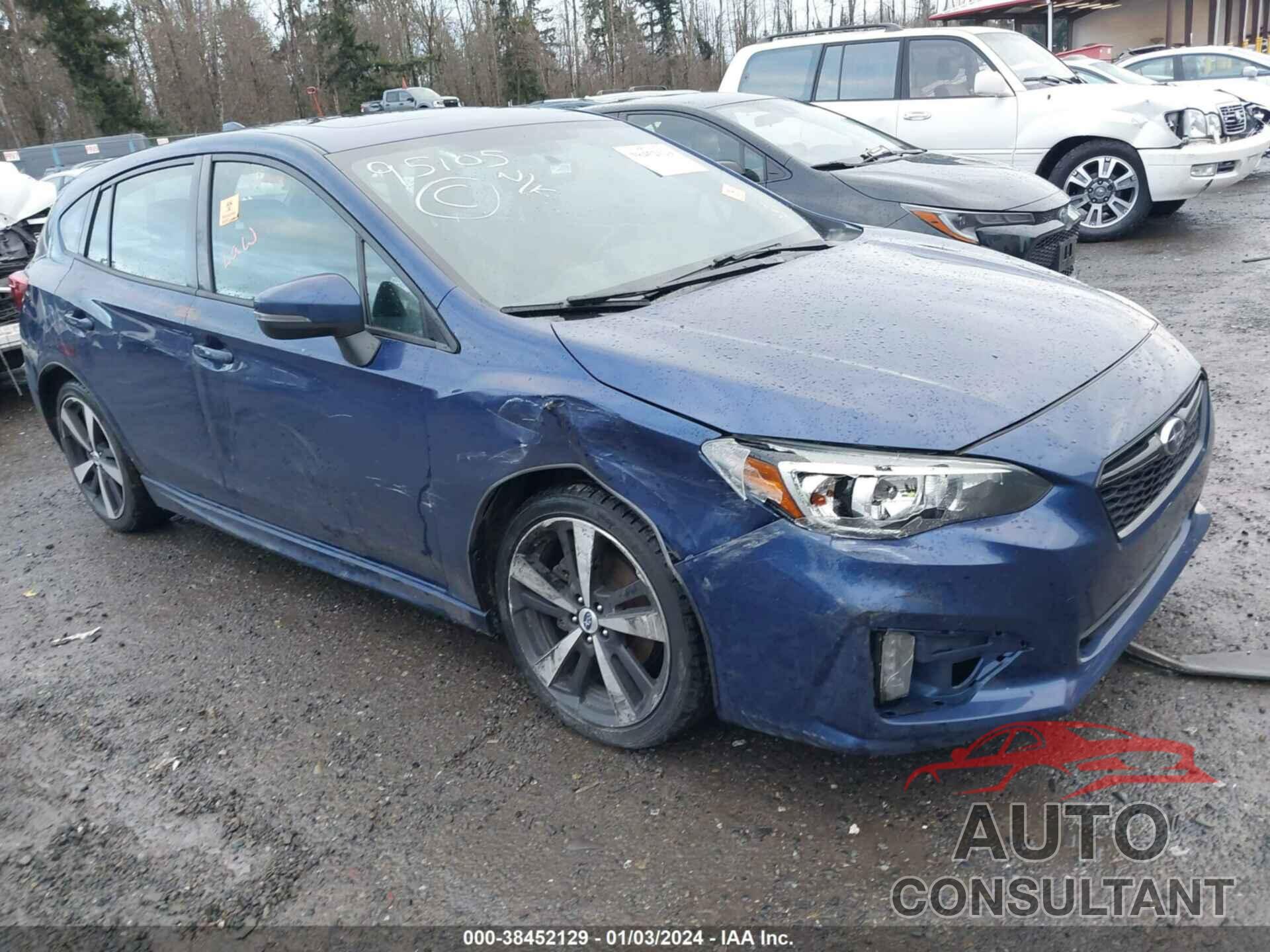 SUBARU IMPREZA 2017 - 4S3GTAM69H3734608