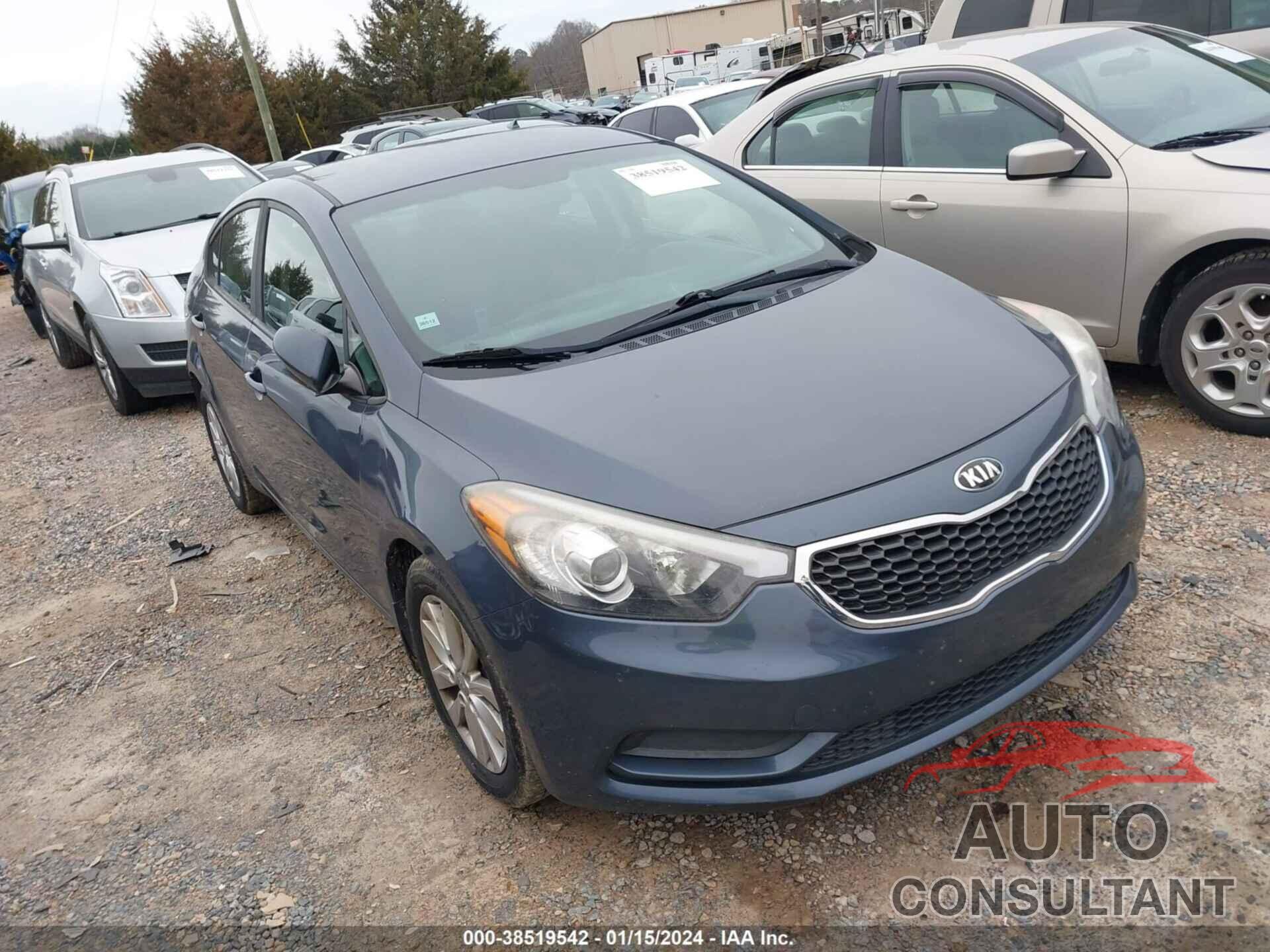 KIA FORTE 2016 - KNAFX4A65G5573129