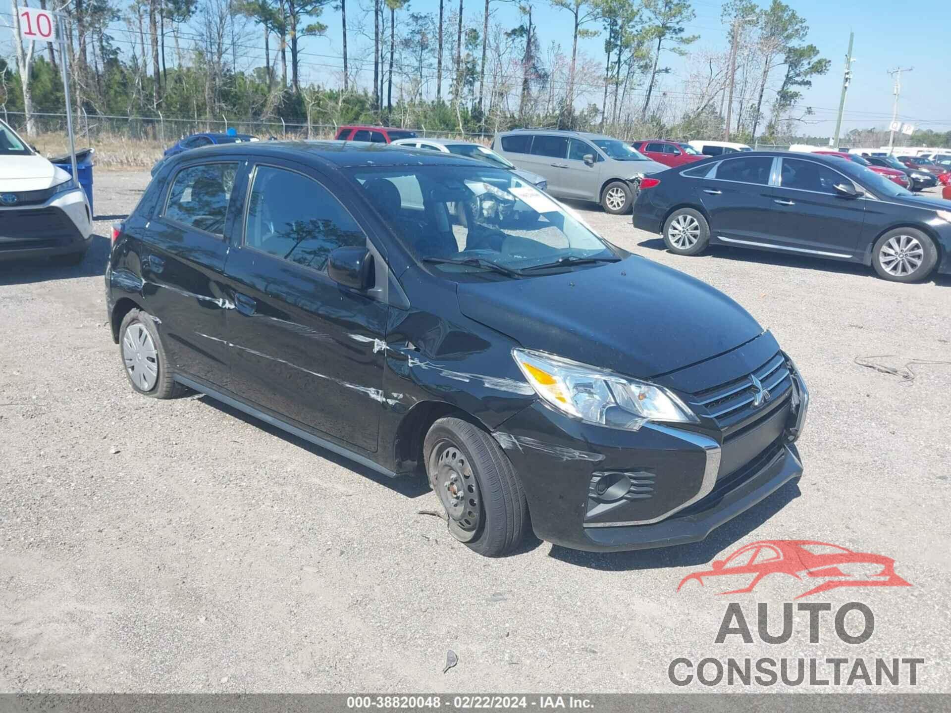 MITSUBISHI MIRAGE 2021 - ML32AUHJ1MH003624