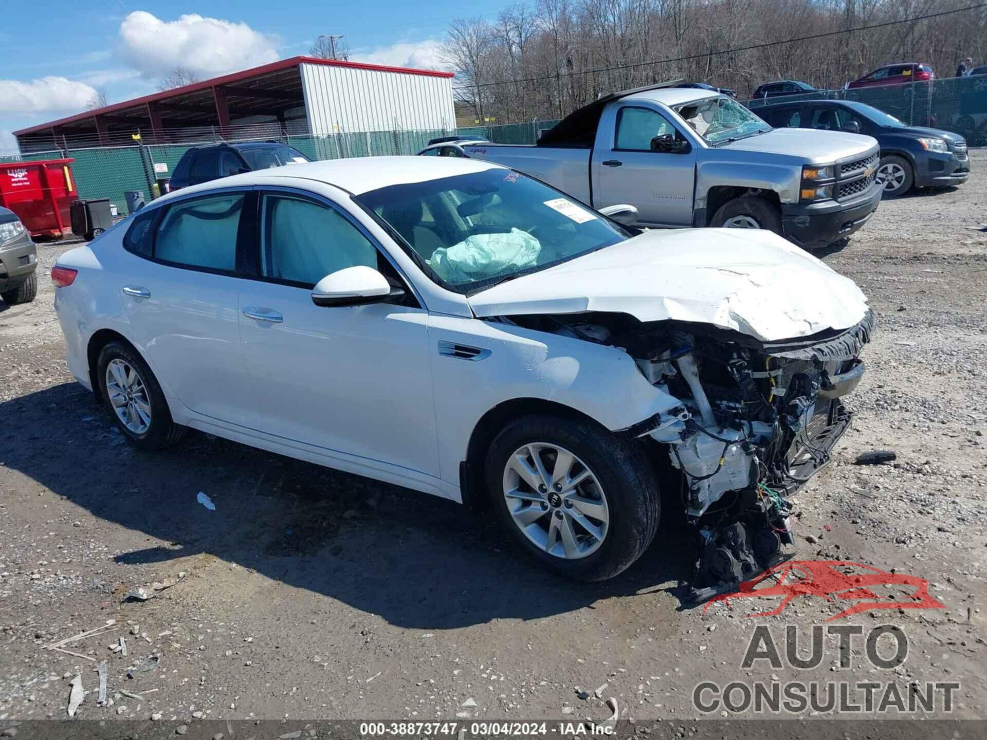 KIA OPTIMA 2017 - 5XXGT4L31HG151927