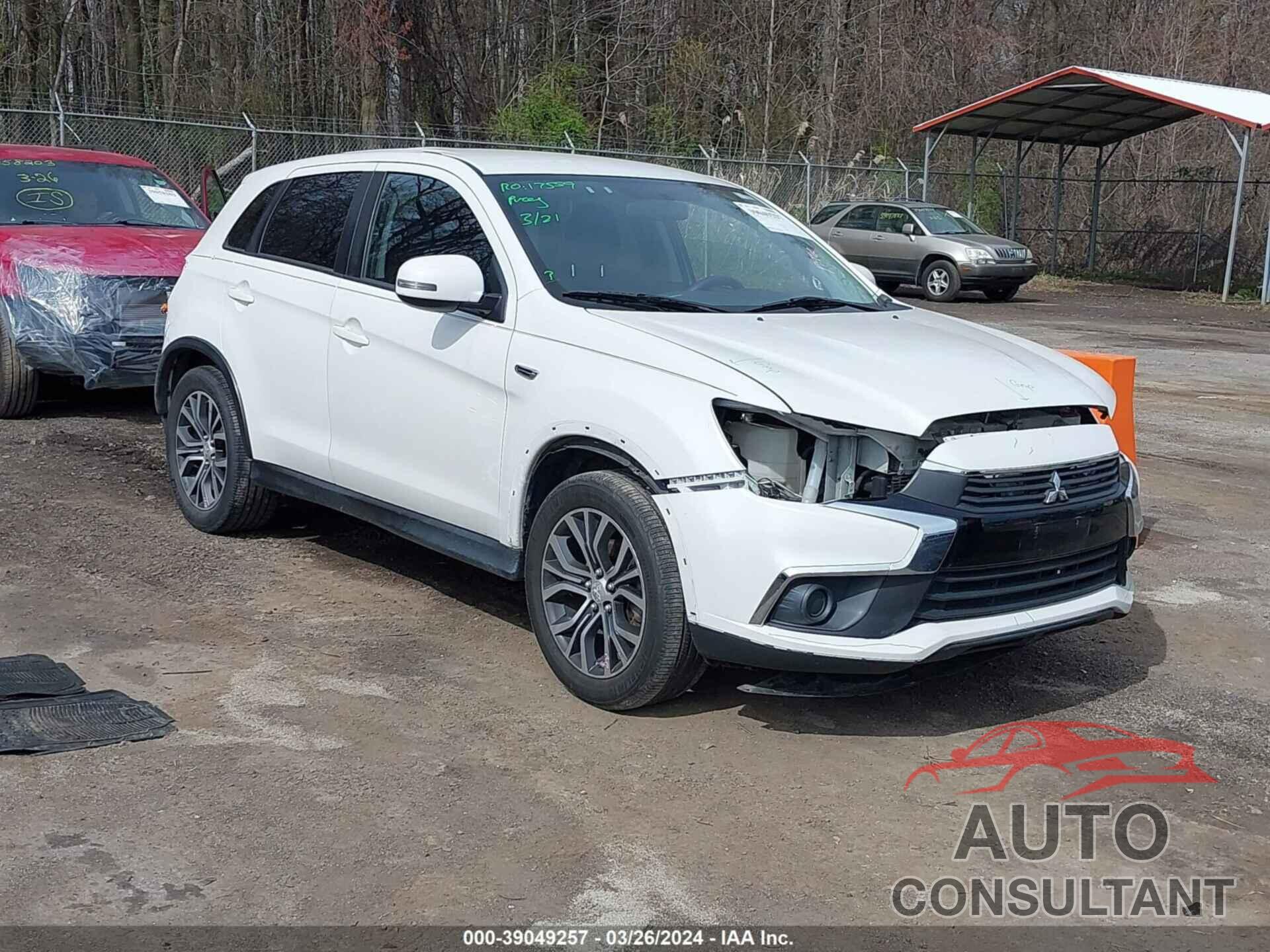 MITSUBISHI OUTLANDER SPORT 2016 - JA4AP3AW4GZ030672