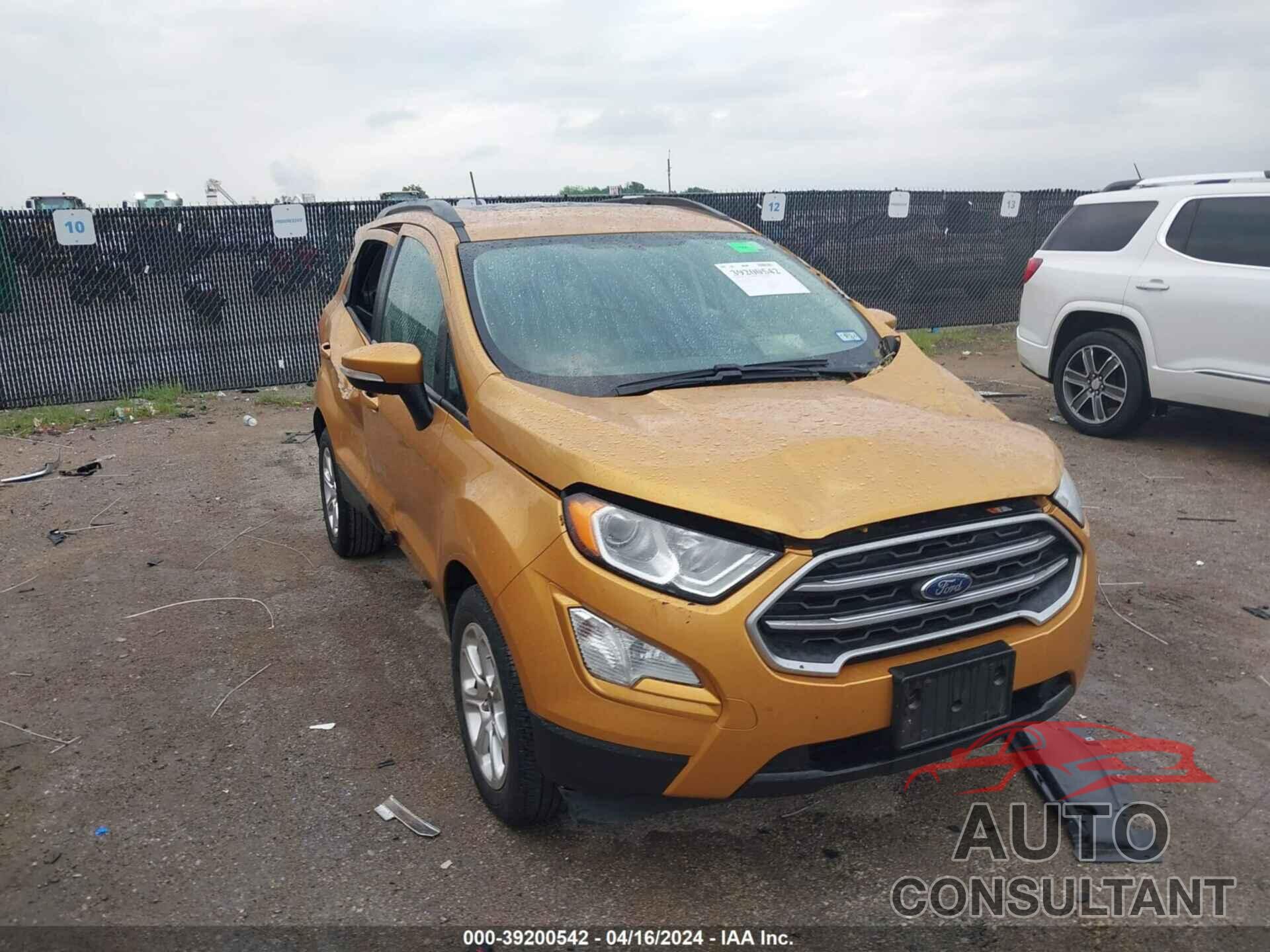 FORD ECOSPORT 2021 - MAJ3S2GE3MC431849