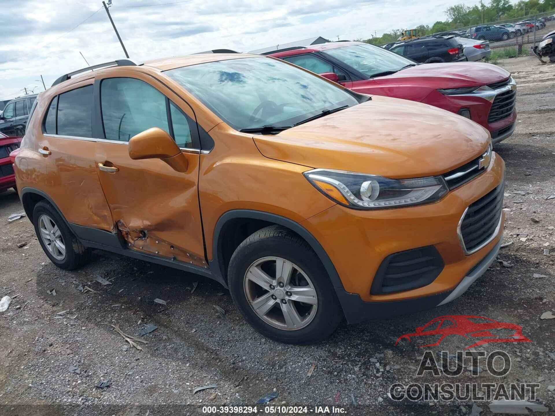 CHEVROLET TRAX 2017 - 3GNCJPSB3HL171879