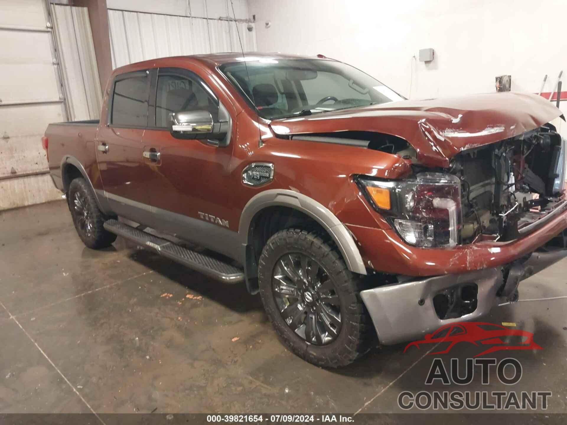 NISSAN TITAN 2017 - 1N6AA1E52HN534446