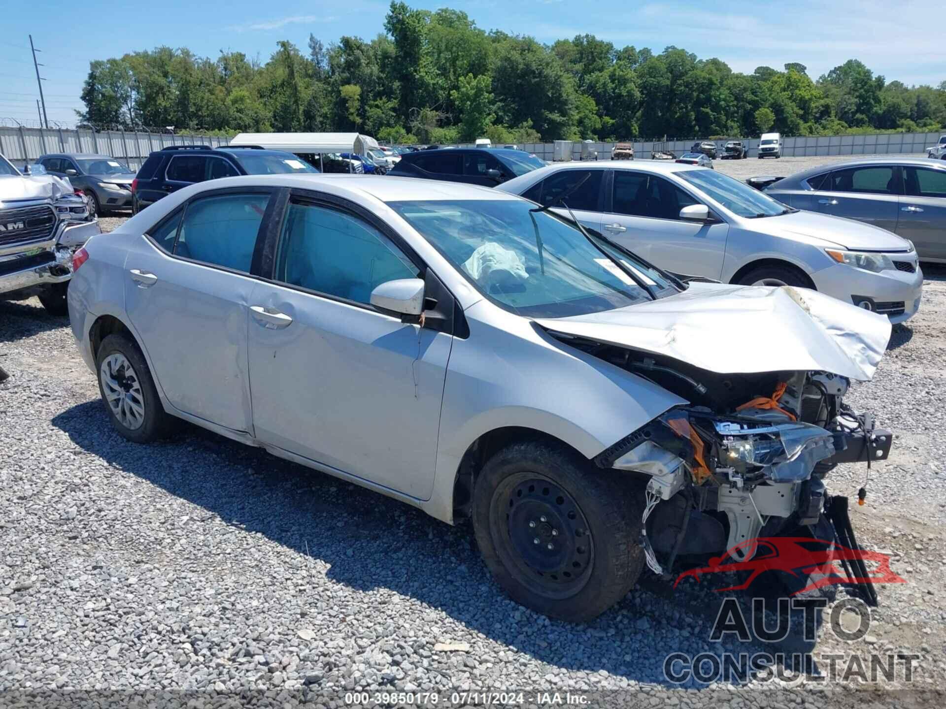 TOYOTA COROLLA 2019 - 2T1BURHE7KC150004