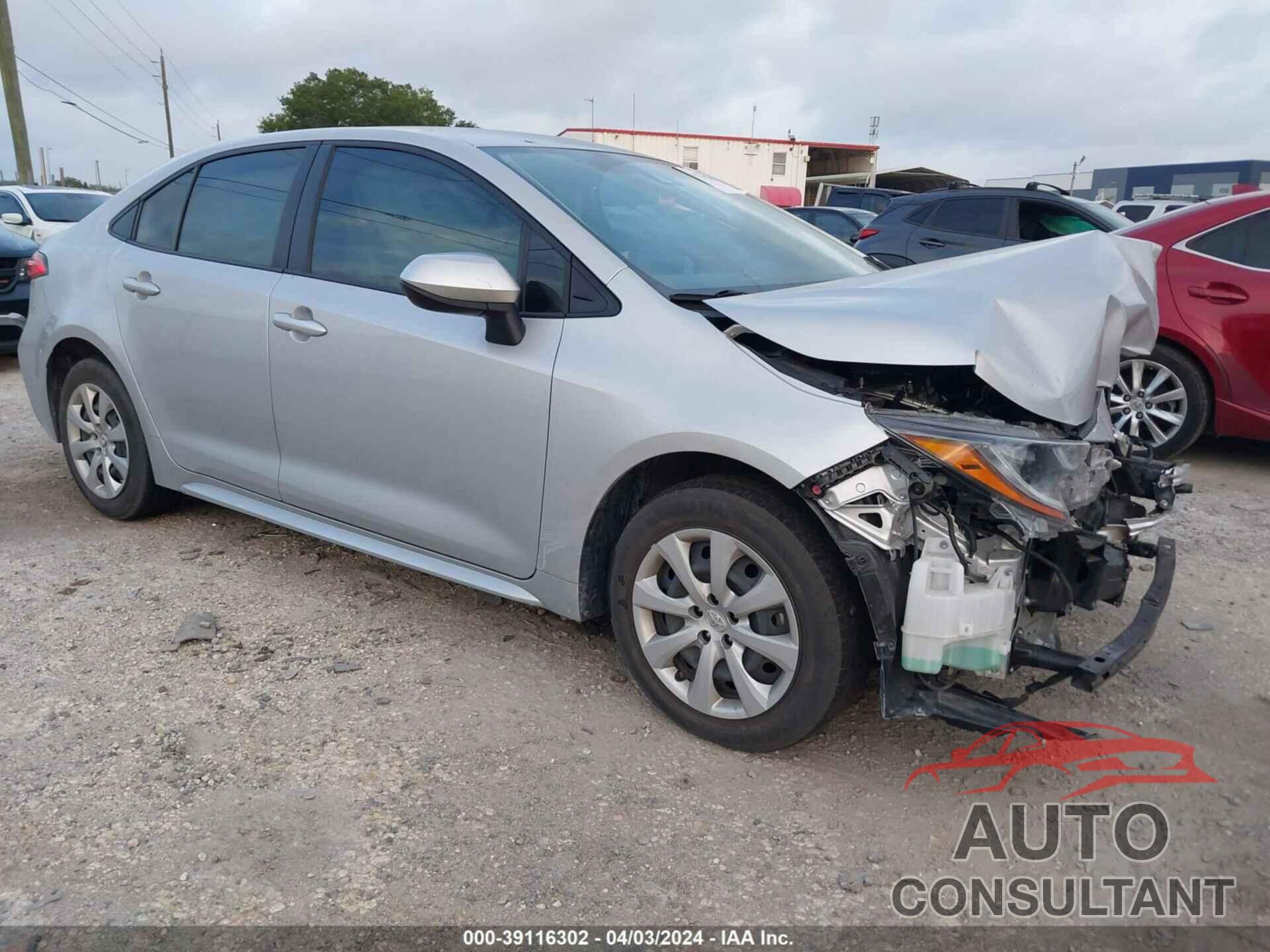 TOYOTA COROLLA 2022 - JTDEPMAEXN3030471