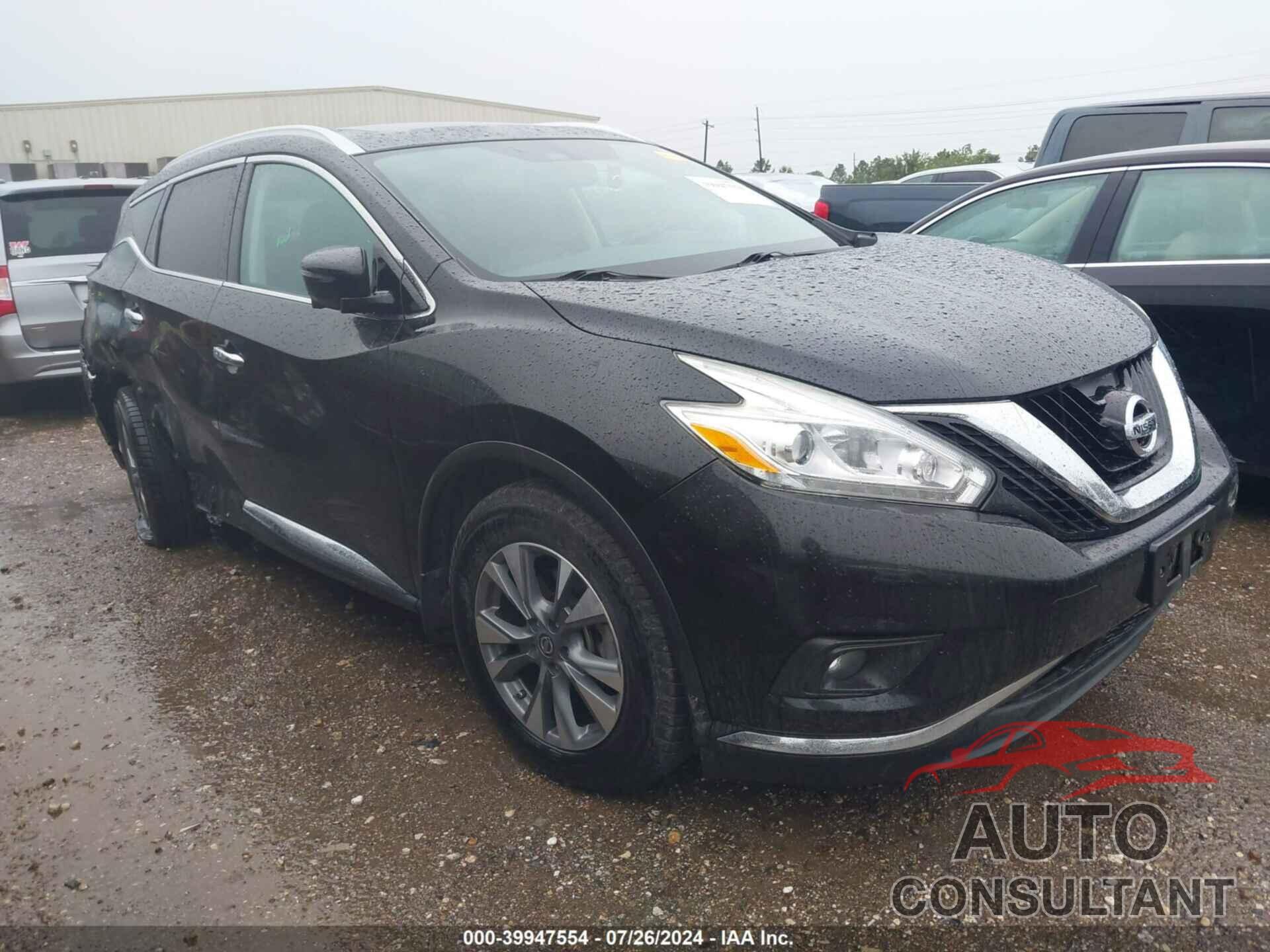 NISSAN MURANO 2016 - 5N1AZ2MG8GN130887