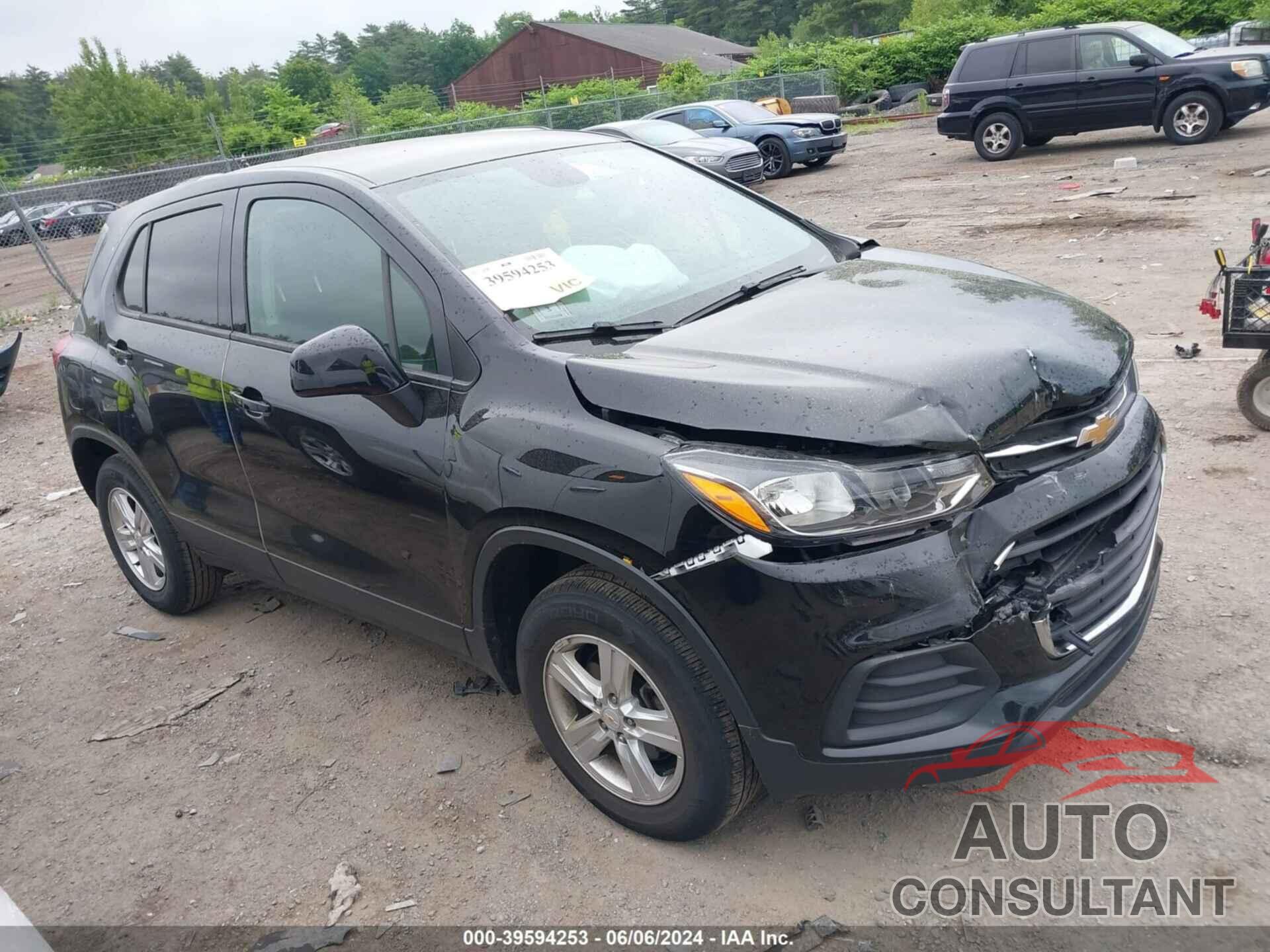 CHEVROLET TRAX 2020 - KL7CJNSB4LB029450