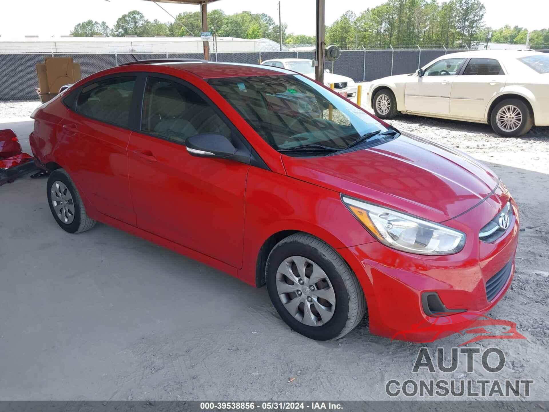 HYUNDAI ACCENT 2017 - KMHCT4AE6HU198041