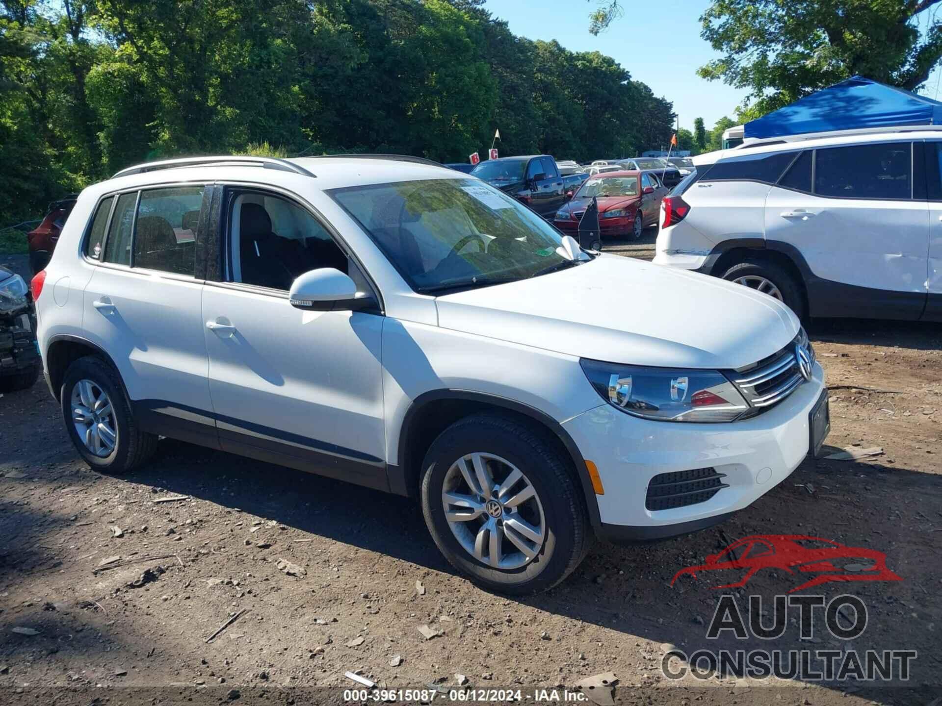 VOLKSWAGEN TIGUAN 2017 - WVGBV7AX9HK007216