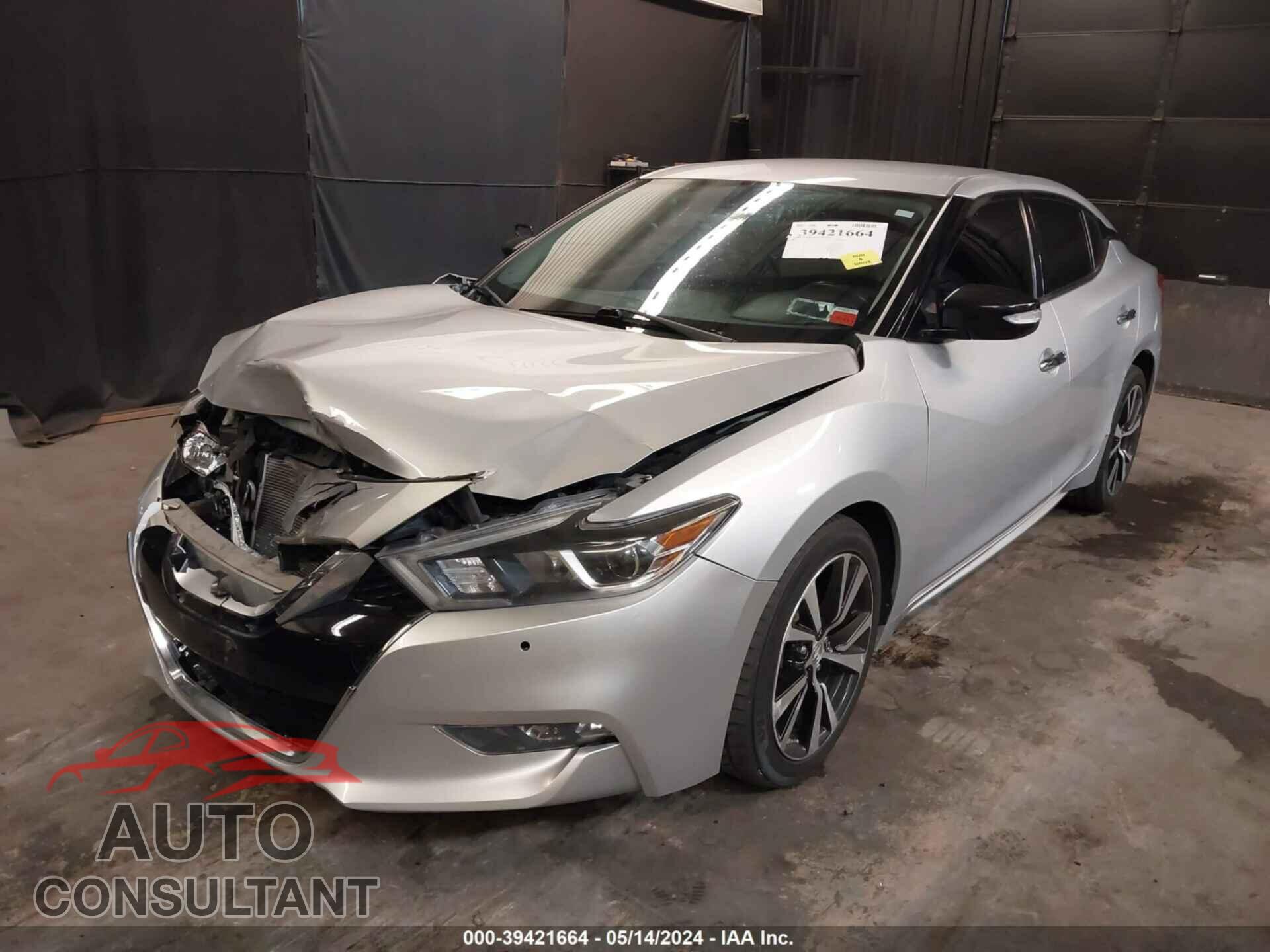 NISSAN MAXIMA 2017 - 1N4AA6AP1HC443791