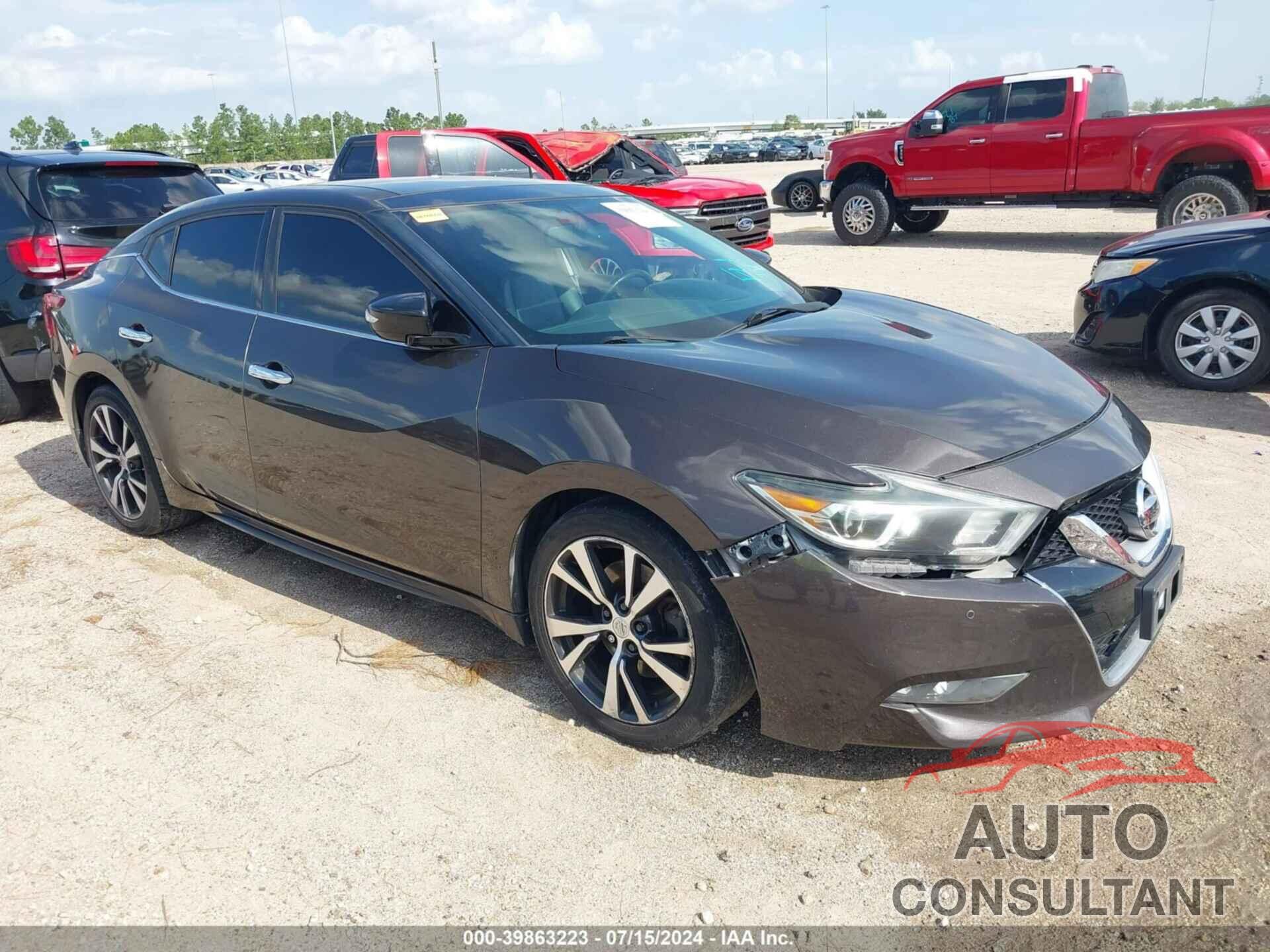 NISSAN MAXIMA 2016 - 1N4AA6APXGC389440