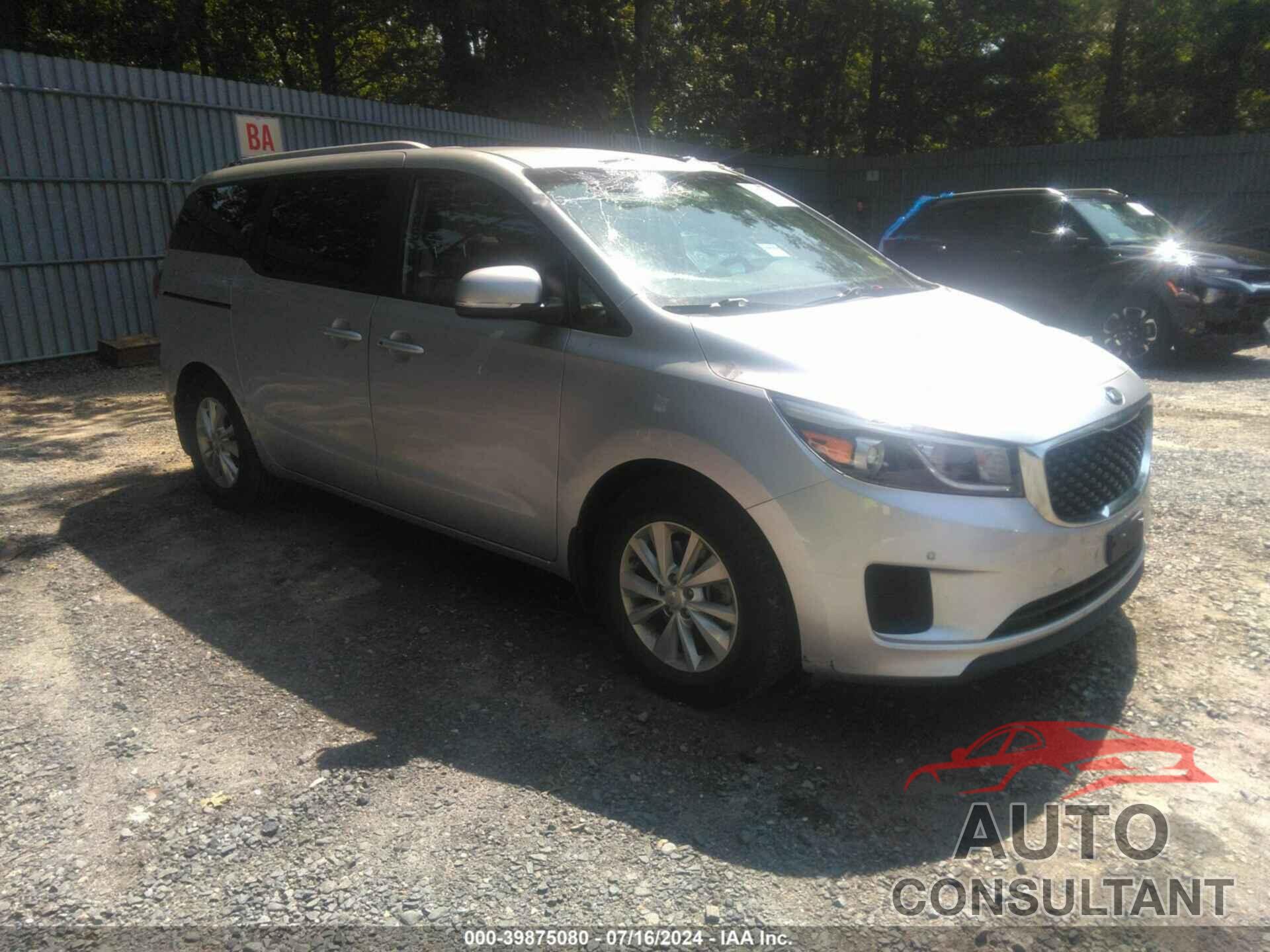 KIA SEDONA 2016 - KNDMB5C16G6209571