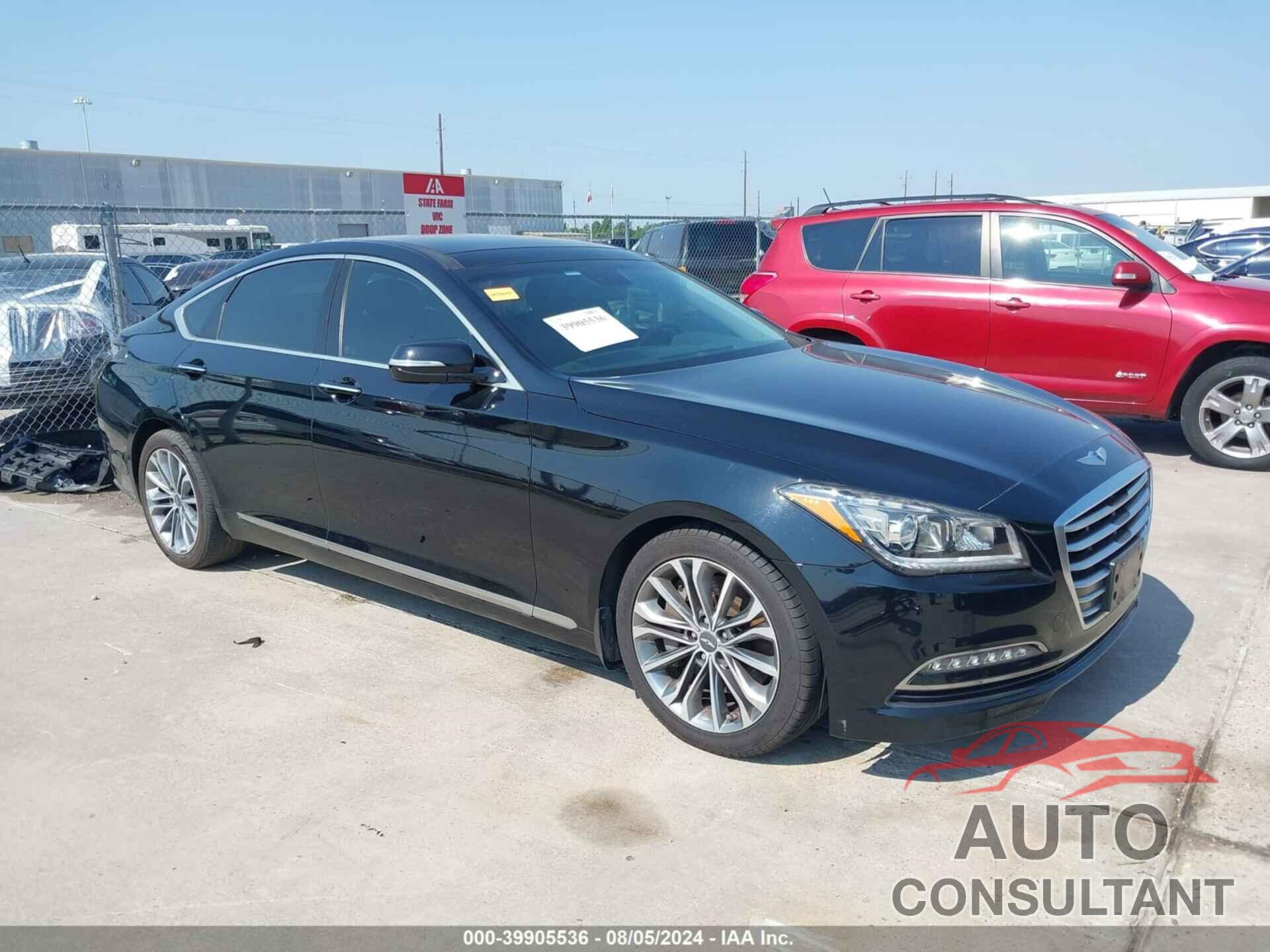 HYUNDAI GENESIS 2016 - KMHGN4JE5GU121428