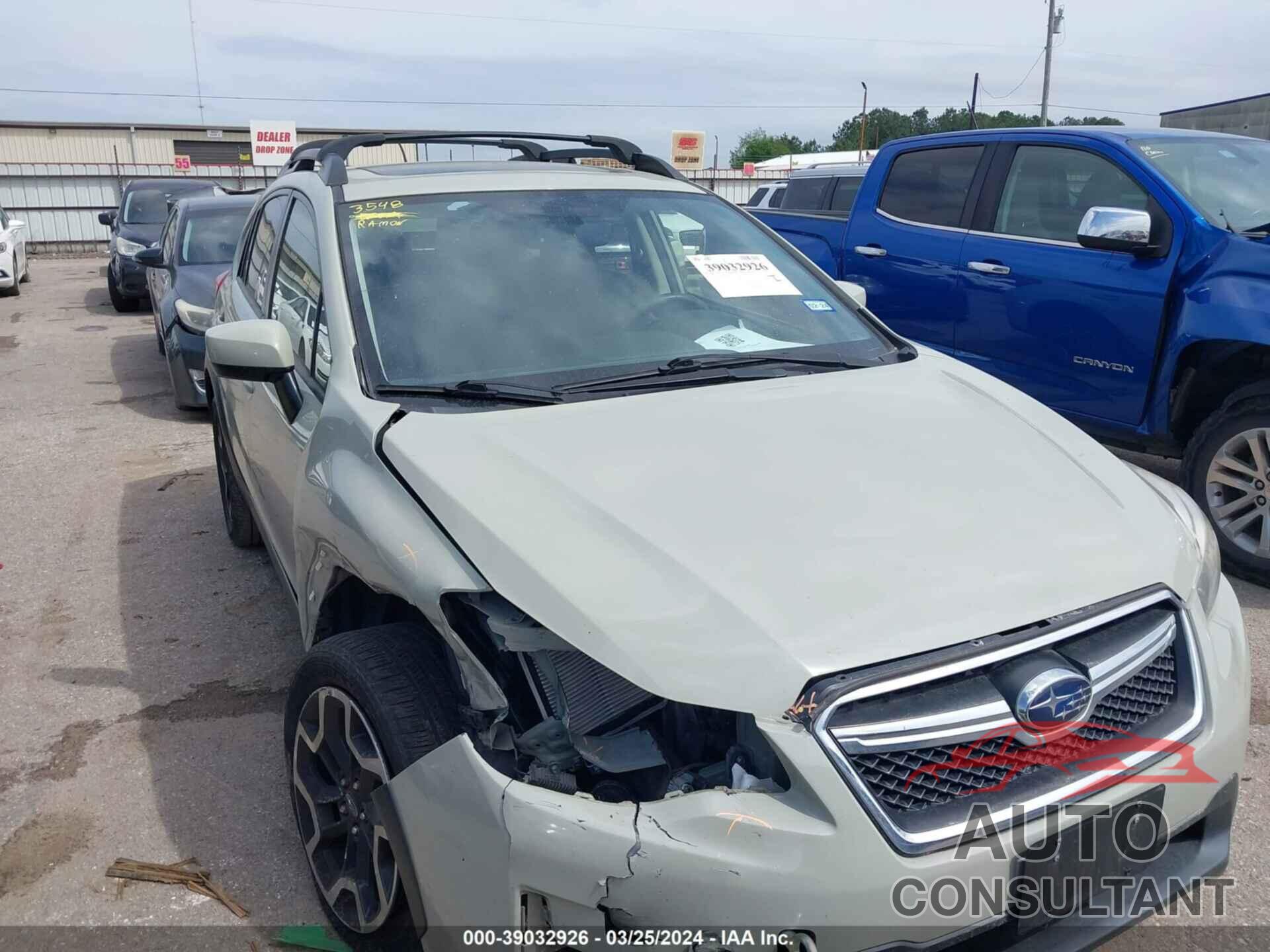 SUBARU CROSSTREK 2017 - JF2GPABC4HH278292