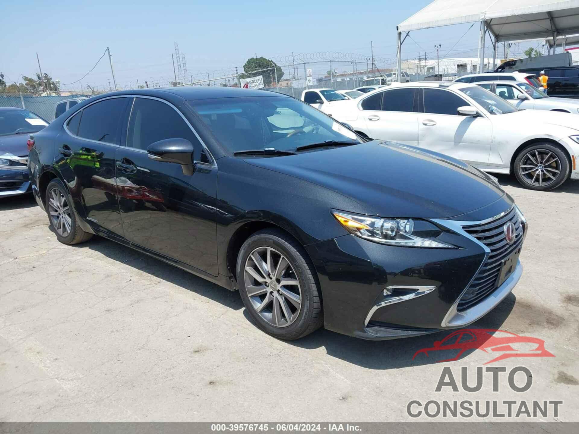 LEXUS ES 300H 2016 - JTHBW1GG5G2109499