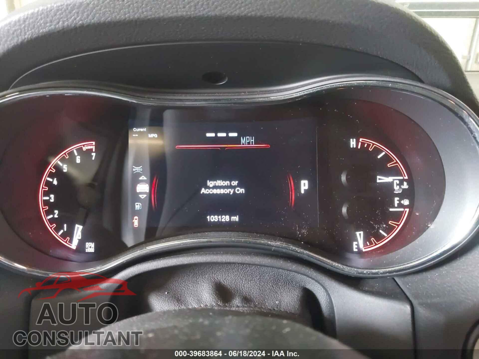 DODGE DURANGO 2016 - 1C4RDJDG0GC484317