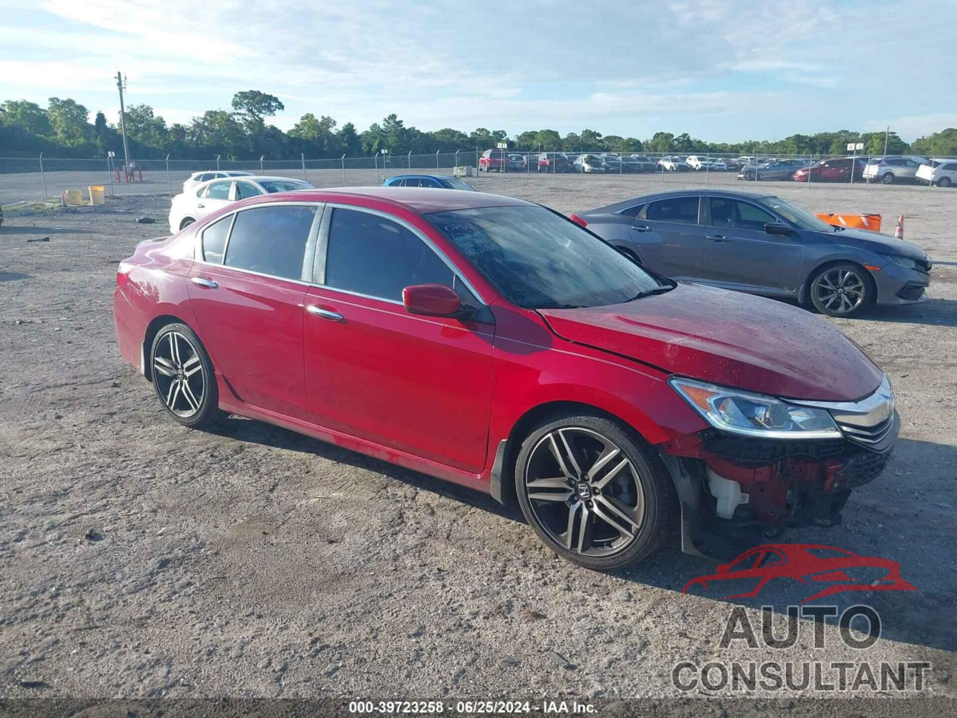 HONDA ACCORD 2017 - 1HGCR2F10HA059880