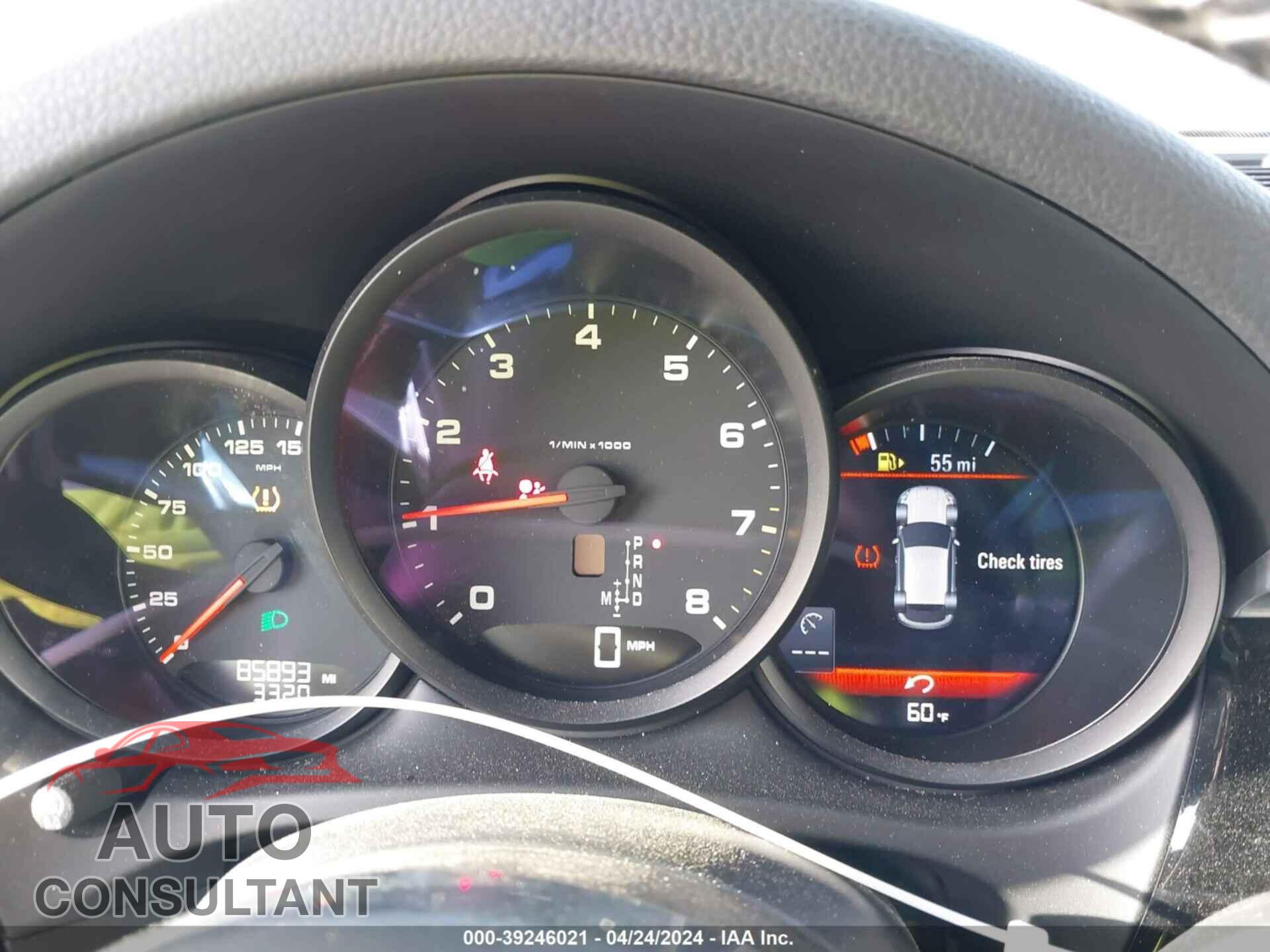 PORSCHE MACAN 2017 - WP1AA2A57HLB02749