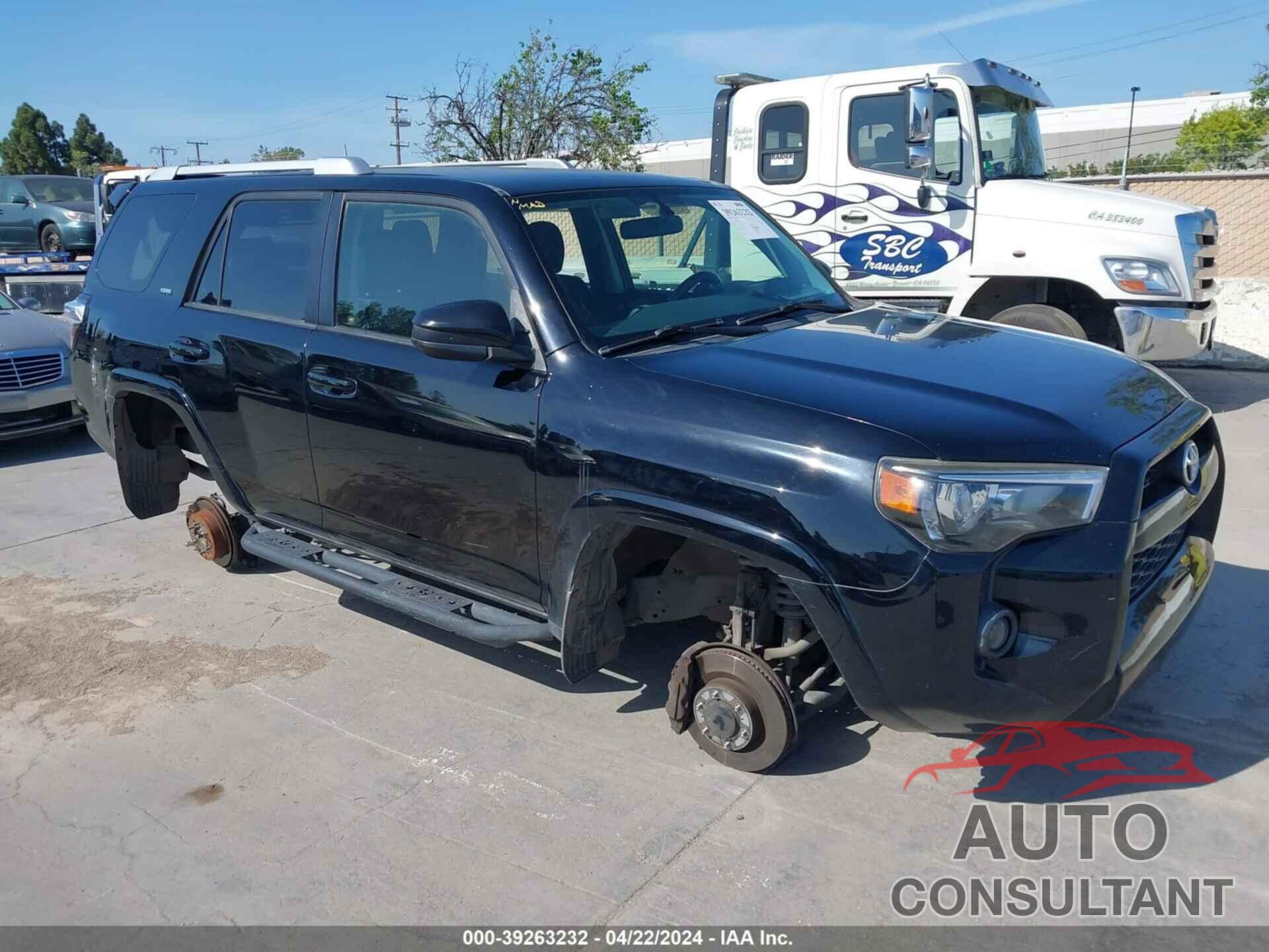 TOYOTA 4RUNNER 2016 - JTEBU5JR2G5330920