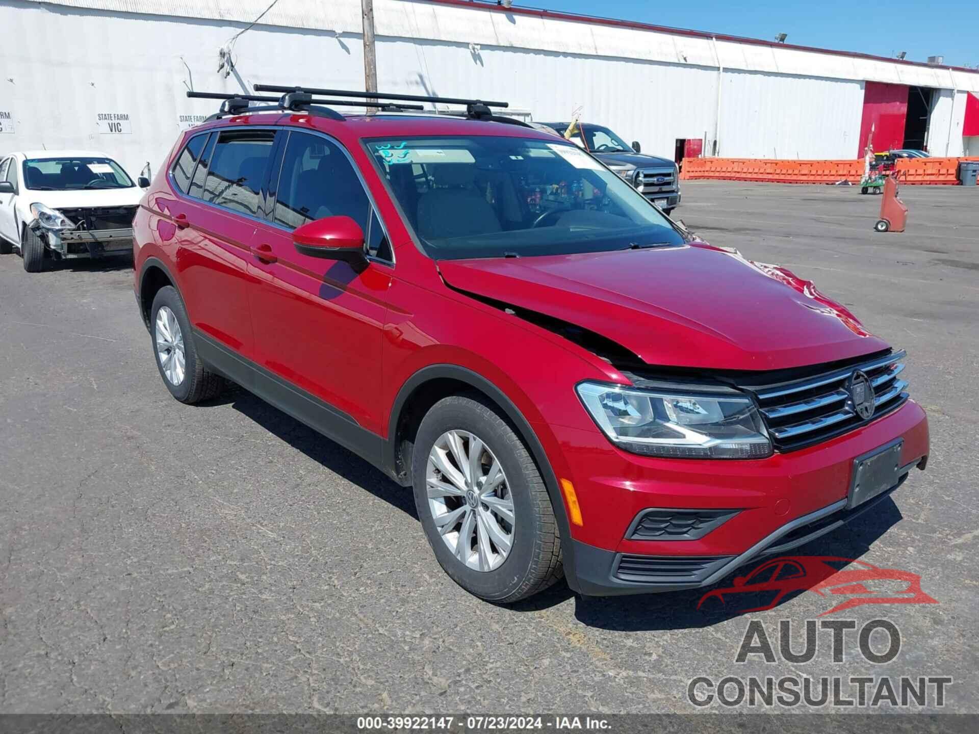 VOLKSWAGEN TIGUAN 2019 - 3VV2B7AX2KM040024