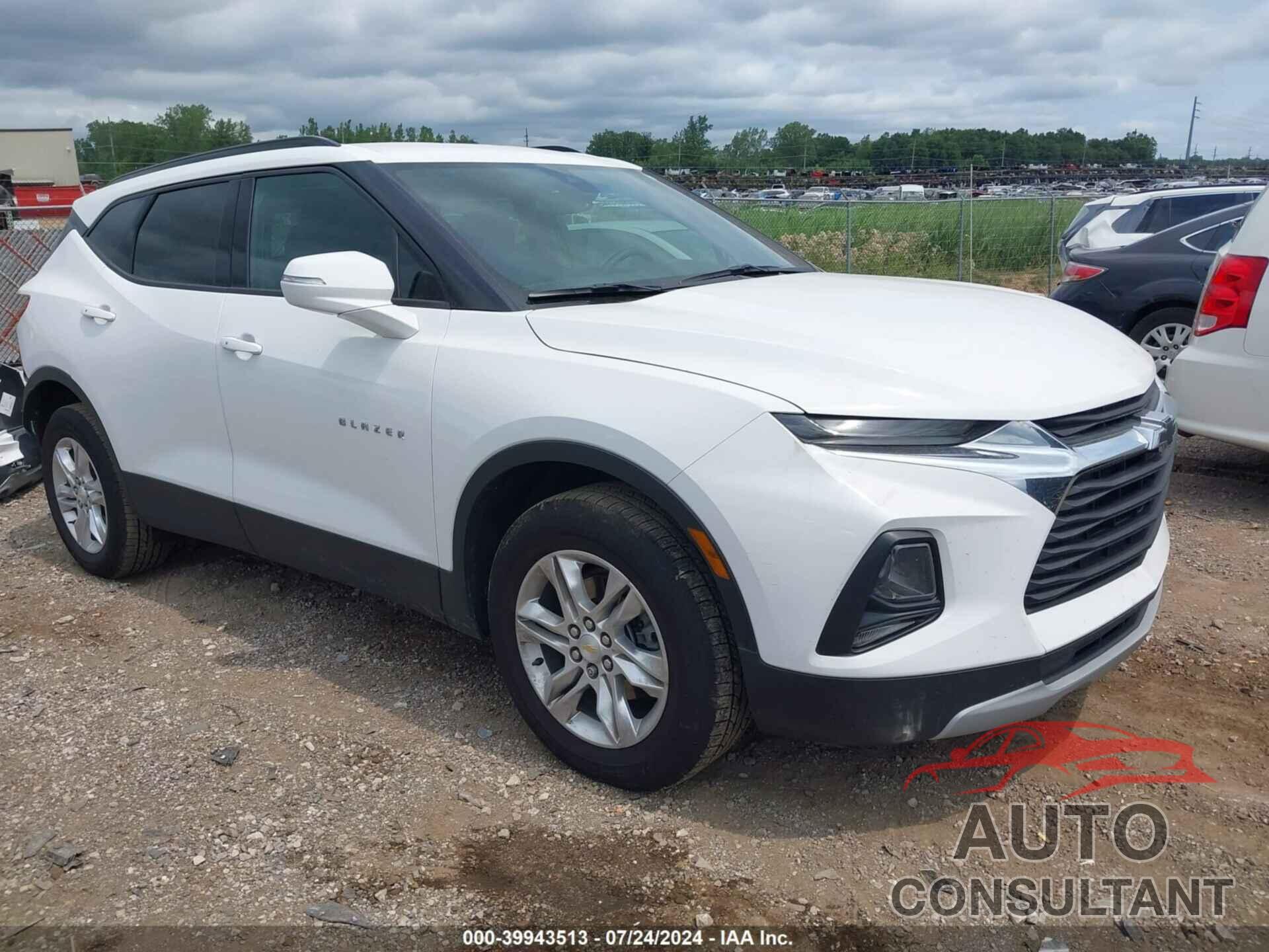 CHEVROLET BLAZER 2021 - 3GNKBHRS3MS527185