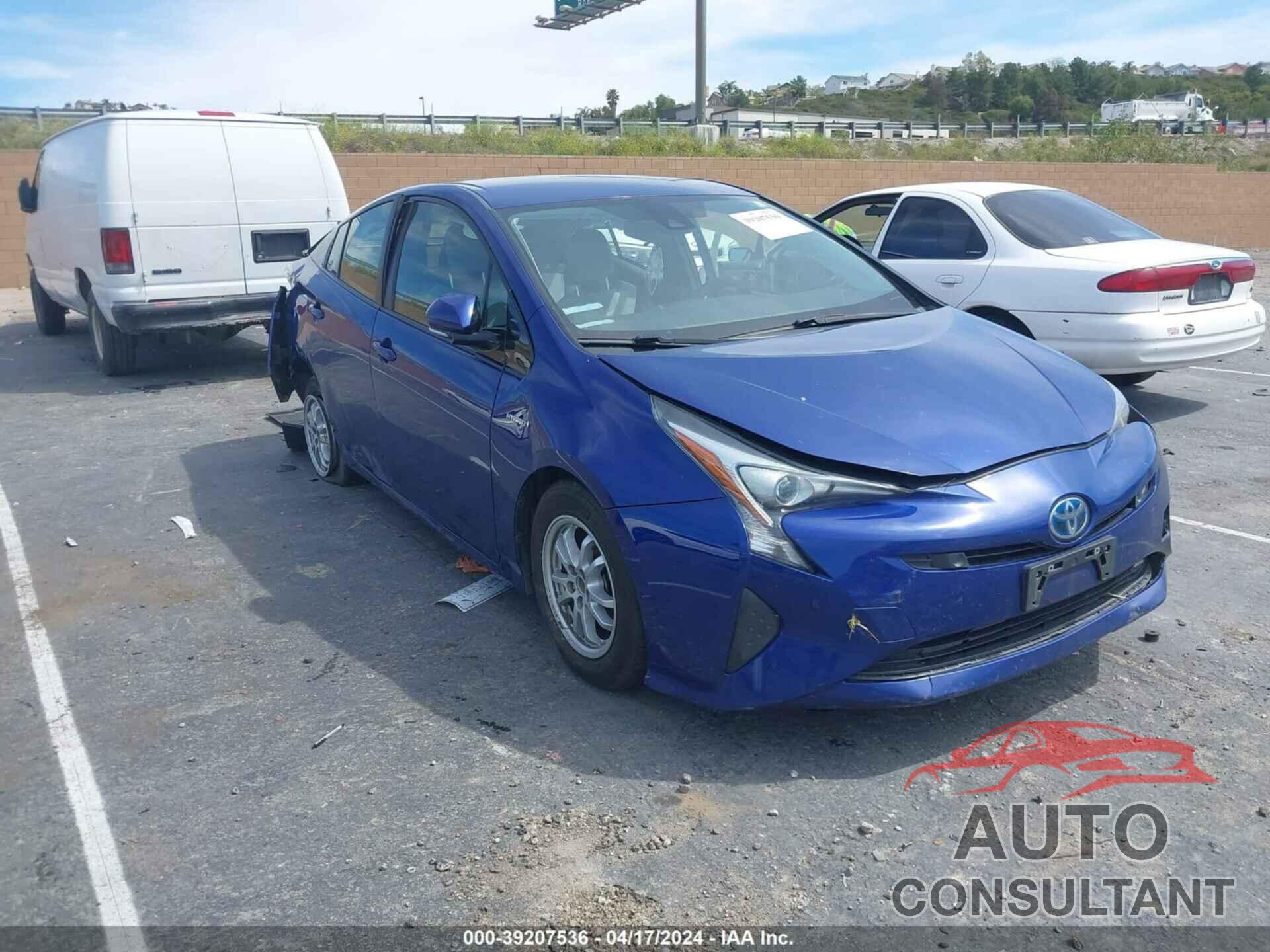 TOYOTA PRIUS 2017 - JTDKBRFU1H3052135