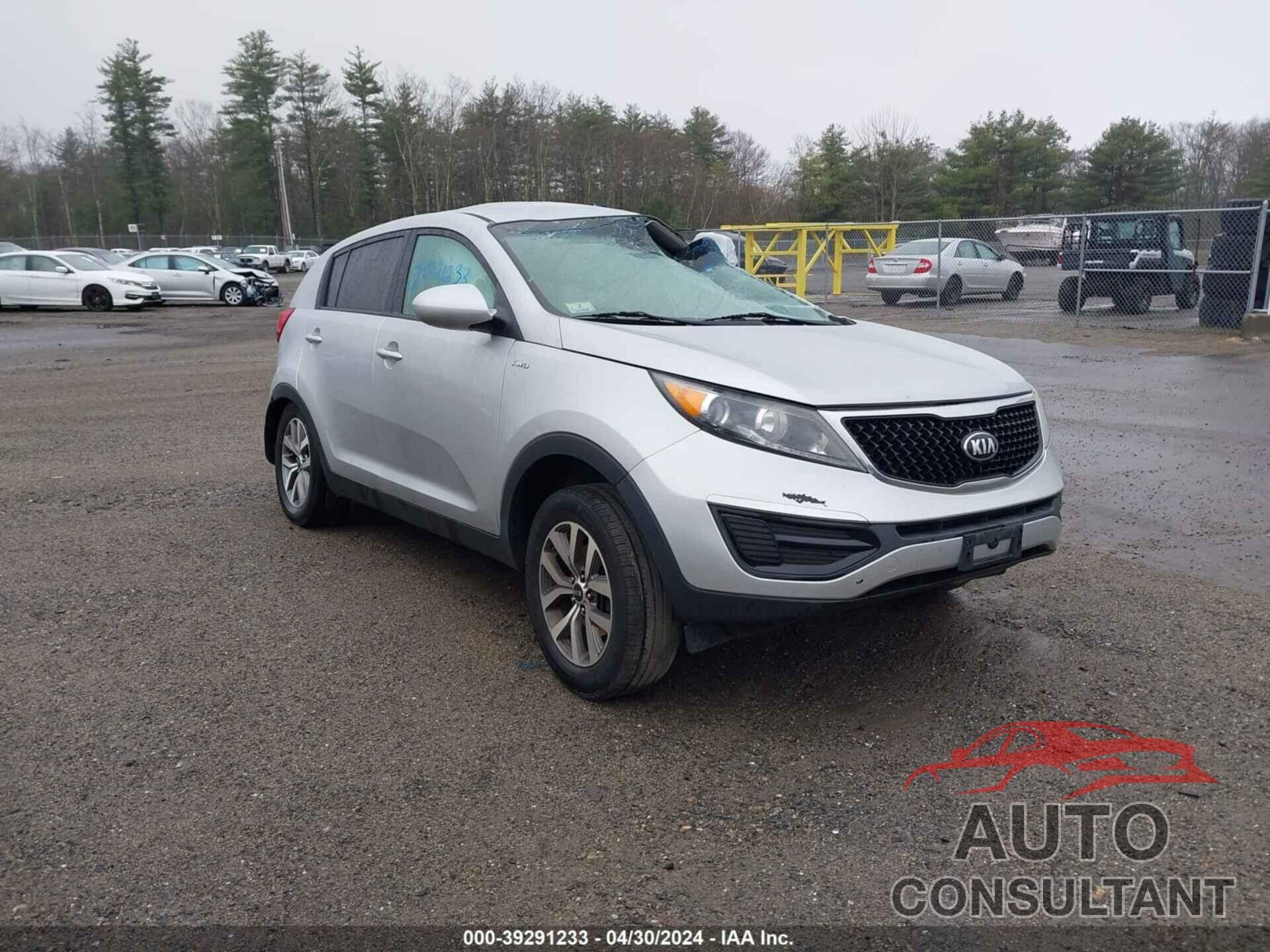 KIA SPORTAGE 2016 - KNDPBCAC1G7854631