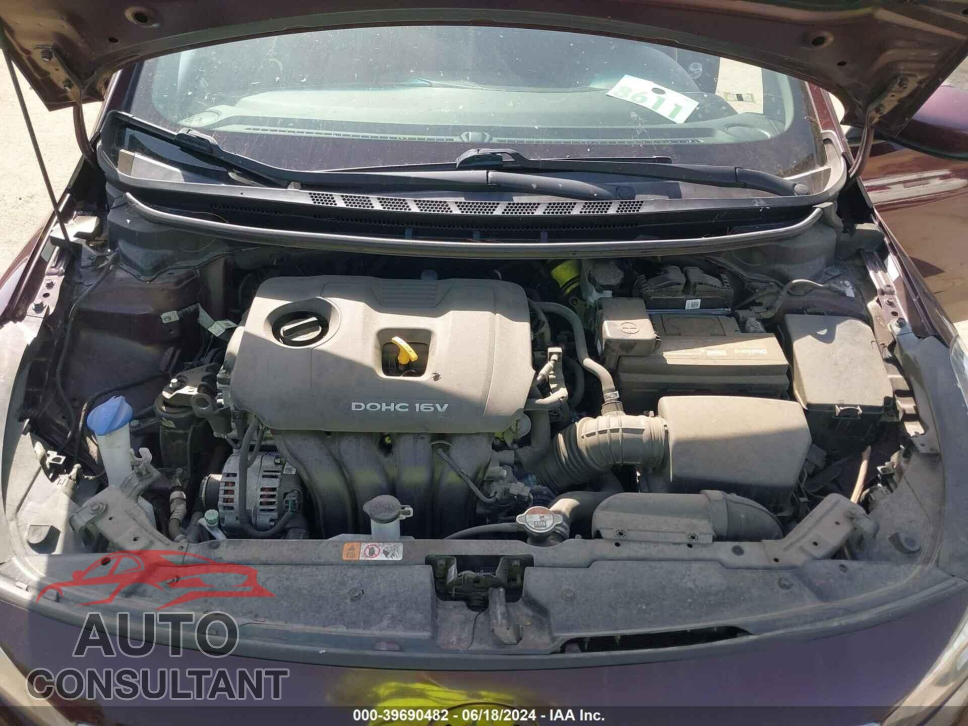KIA FORTE 2017 - 3KPFK4A78HE089438