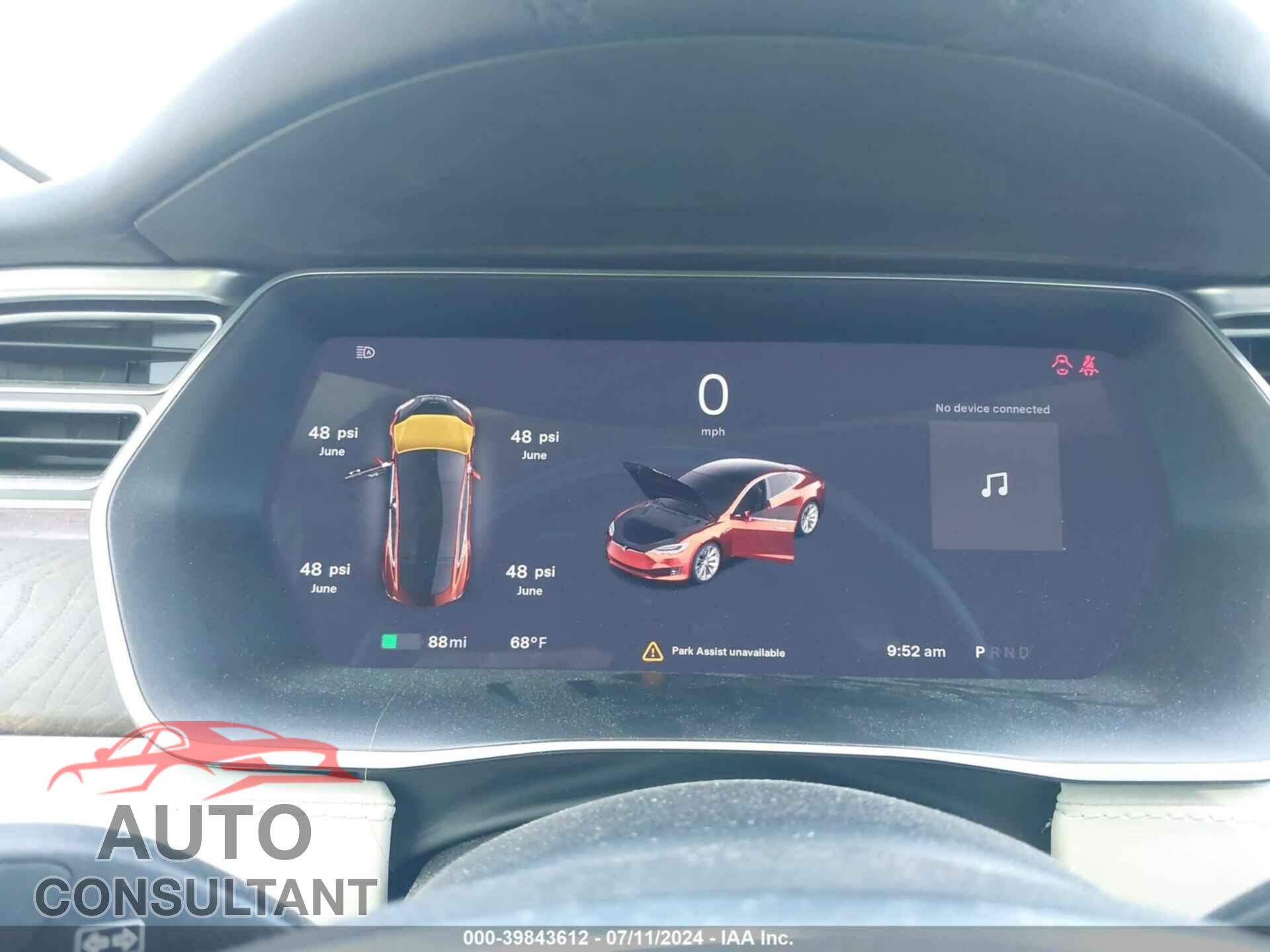 TESLA MODEL S 2017 - 5YJSA1E28HF214723