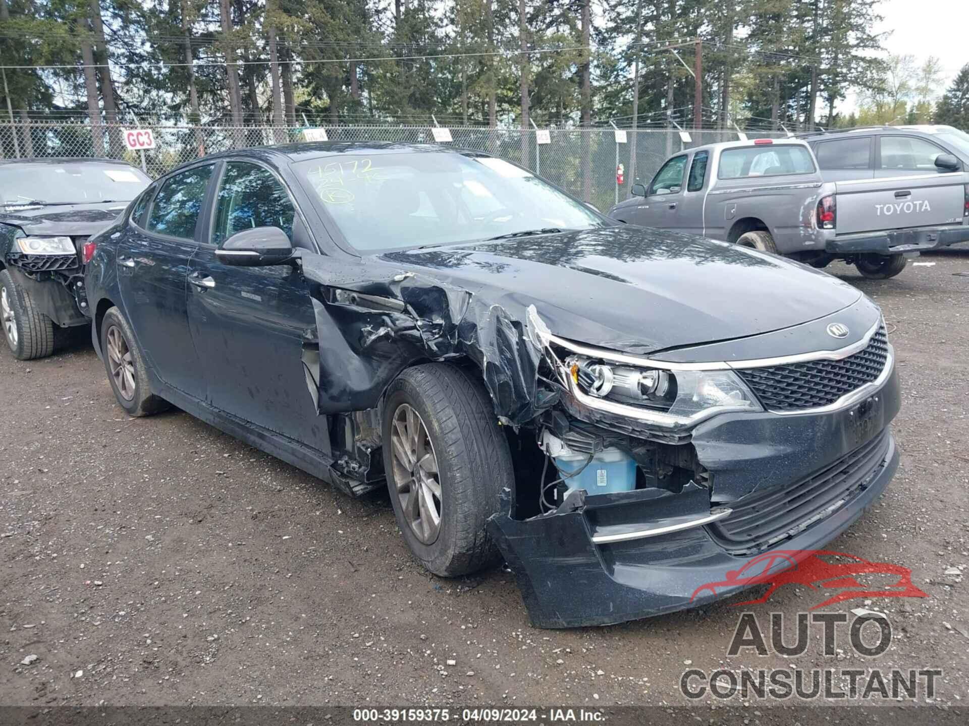 KIA OPTIMA 2016 - 5XXGT4L35GG105290