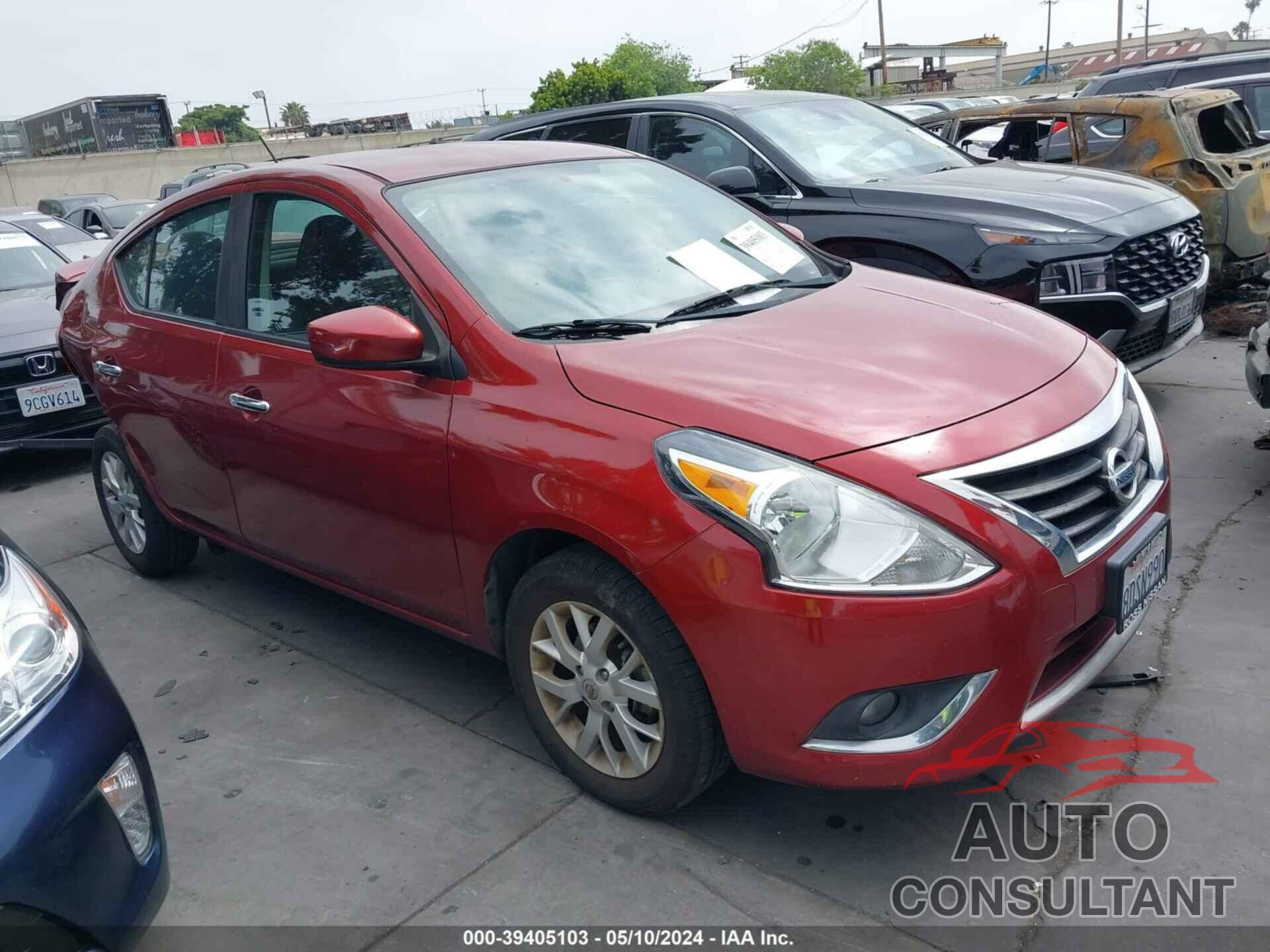 NISSAN VERSA 2018 - 3N1CN7AP0JL869420