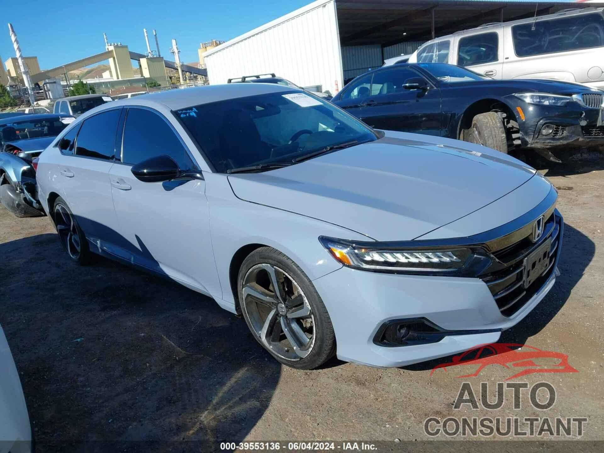 HONDA ACCORD 2022 - 1HGCV1F35NA000455