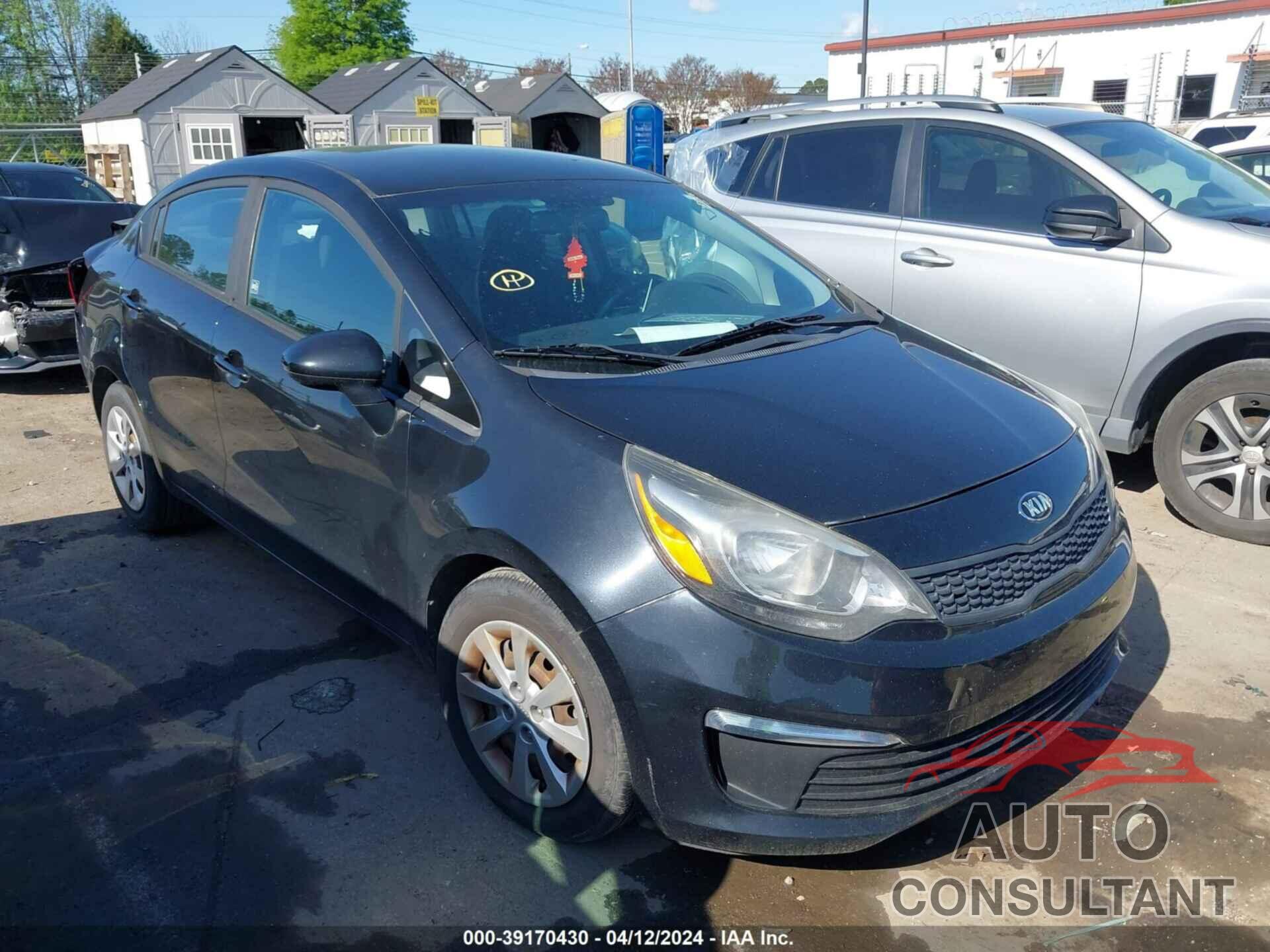 KIA RIO 2017 - KNADM4A36H6006168