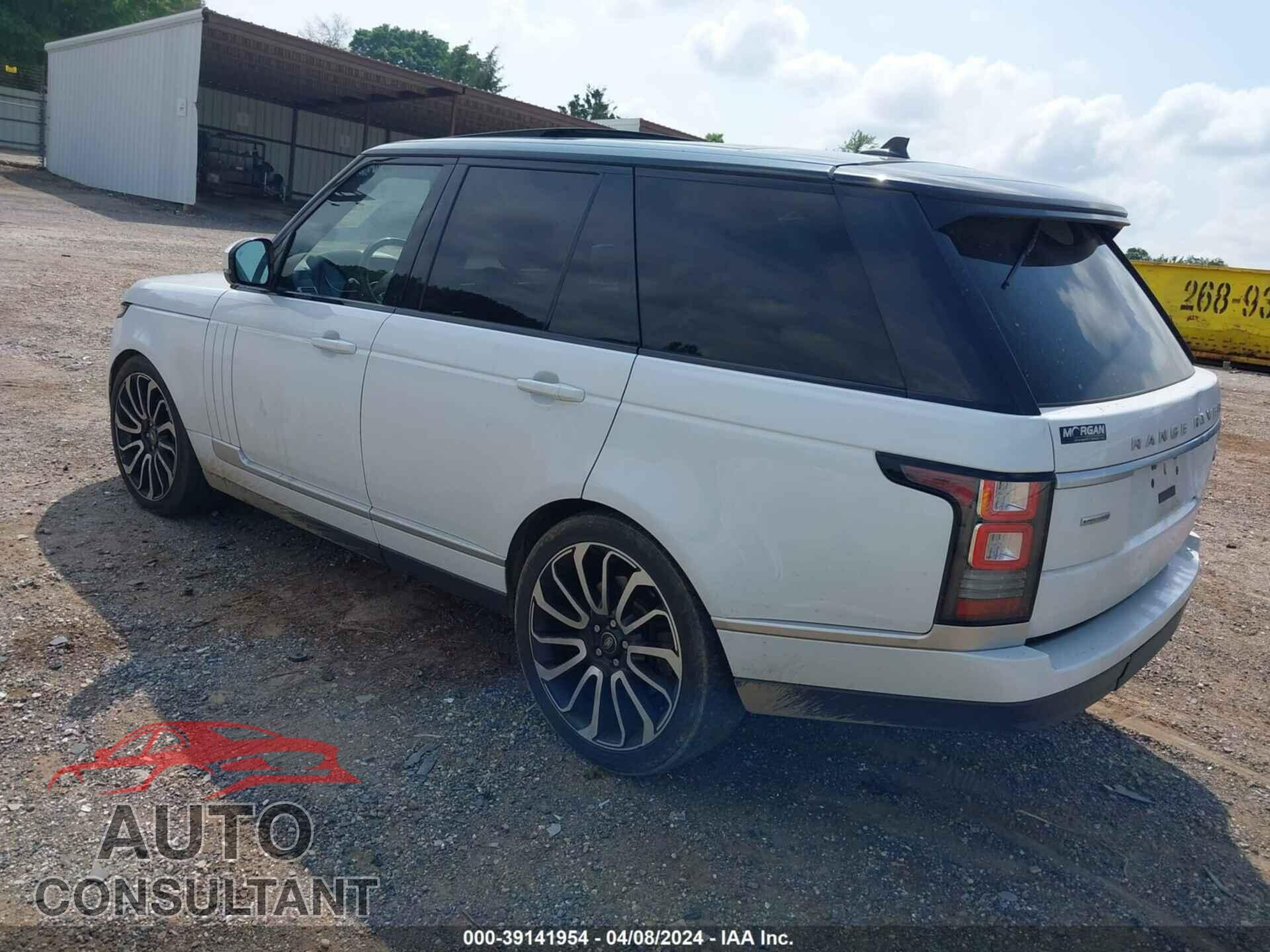 LAND ROVER RANGE ROVER 2016 - SALGS2EF6GA247683