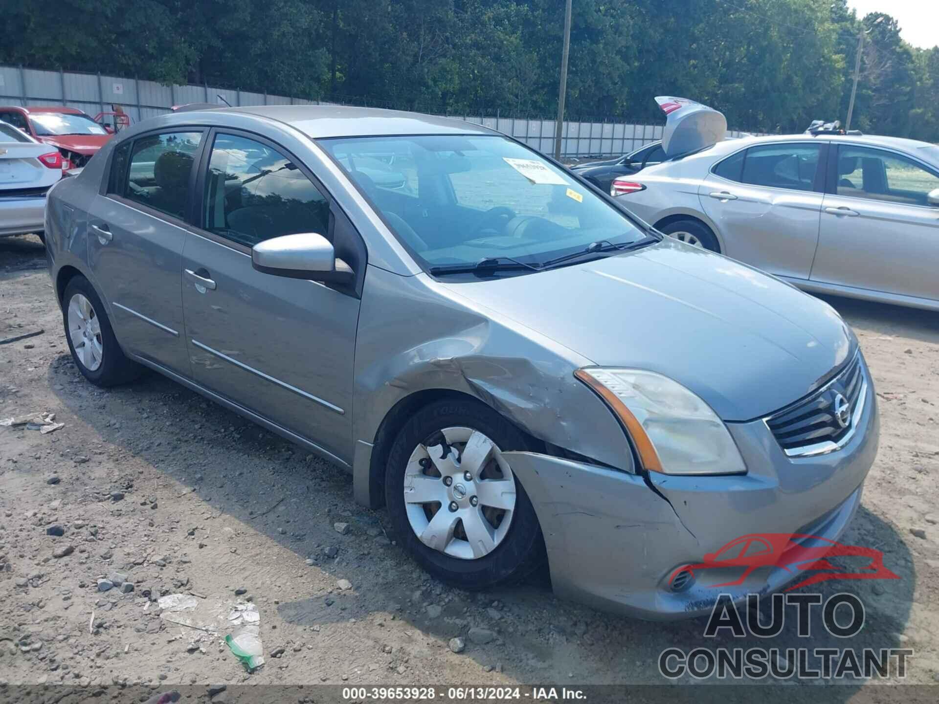 NISSAN SENTRA 2012 - 3N1AB6AP3CL761676