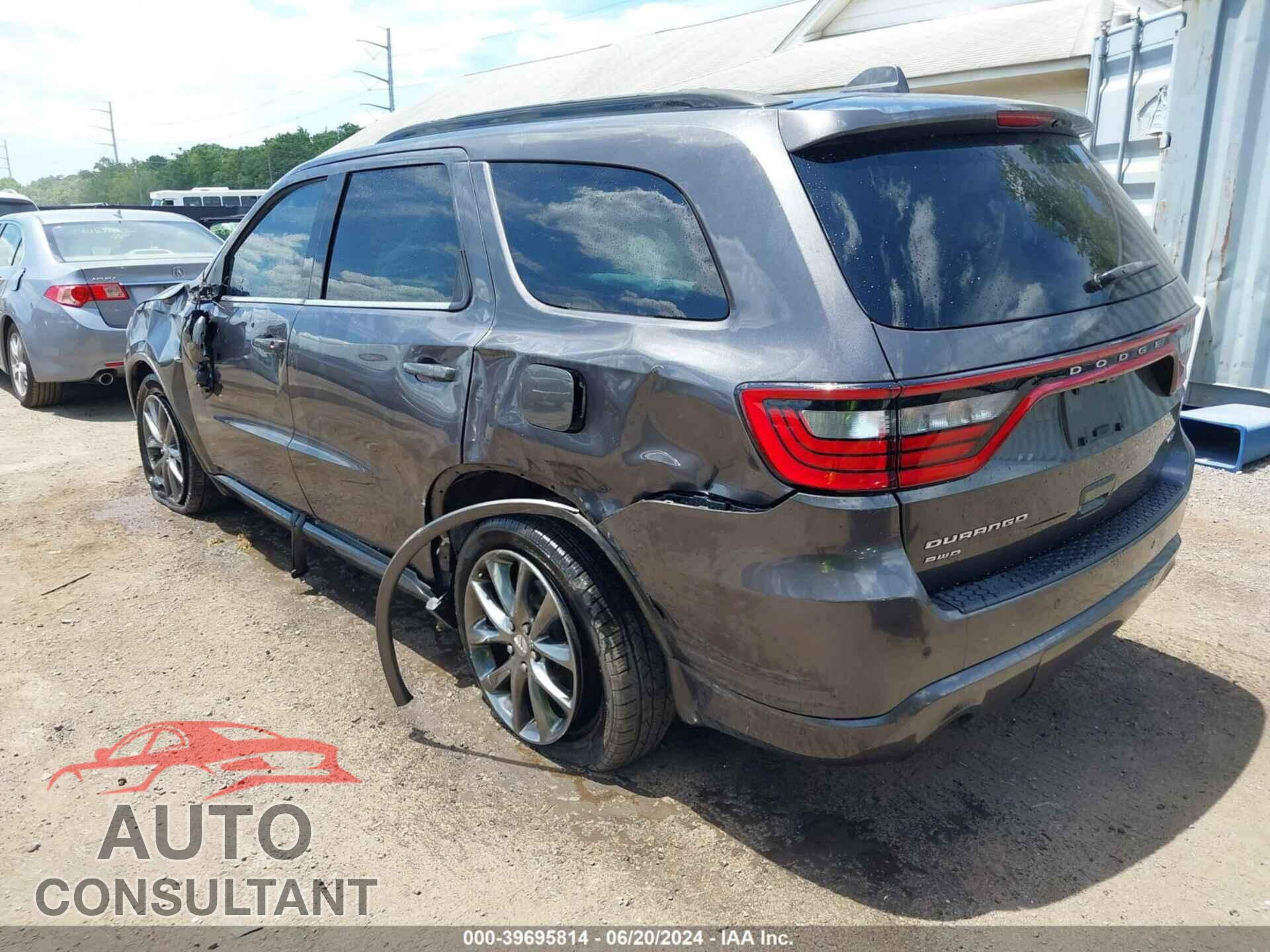 DODGE DURANGO 2017 - 1C4RDJDG4HC848031
