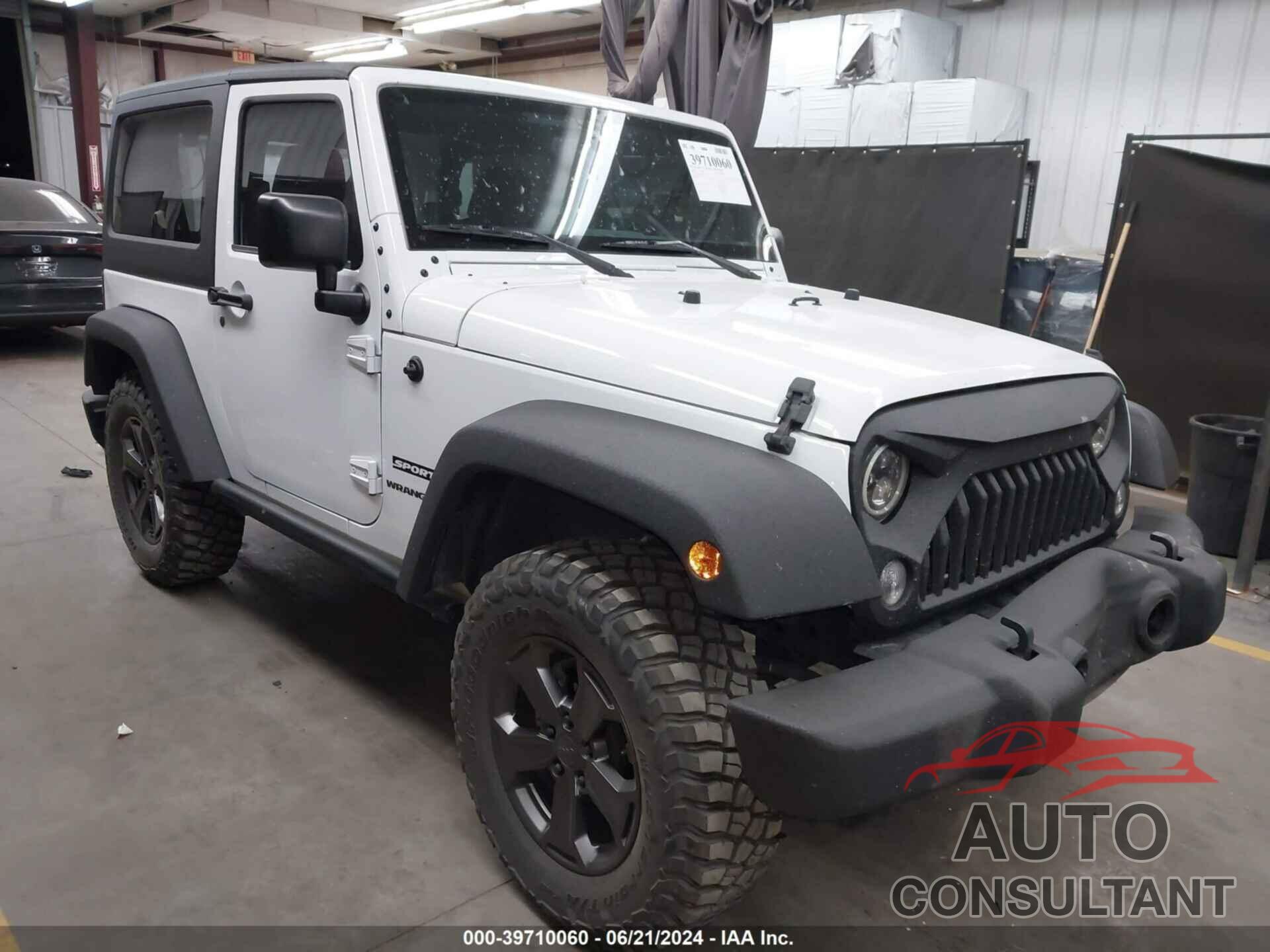 JEEP WRANGLER 2016 - 1C4AJWAGXGL255750