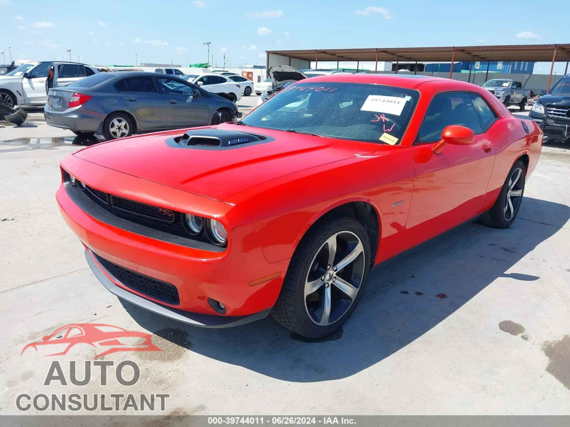 DODGE CHALLENGER 2017 - 2C3CDZBT5HH584811