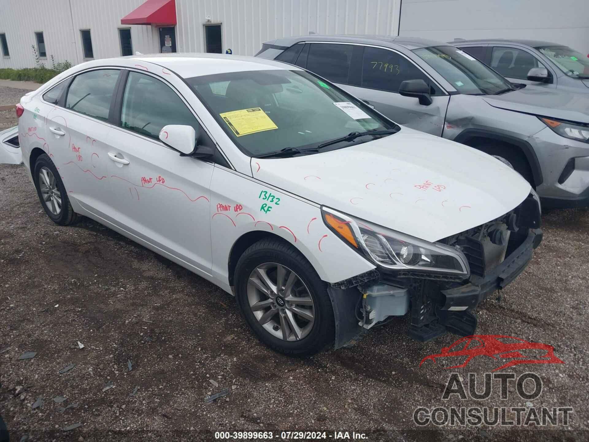 HYUNDAI SONATA 2017 - 5NPE24AF8HH530368