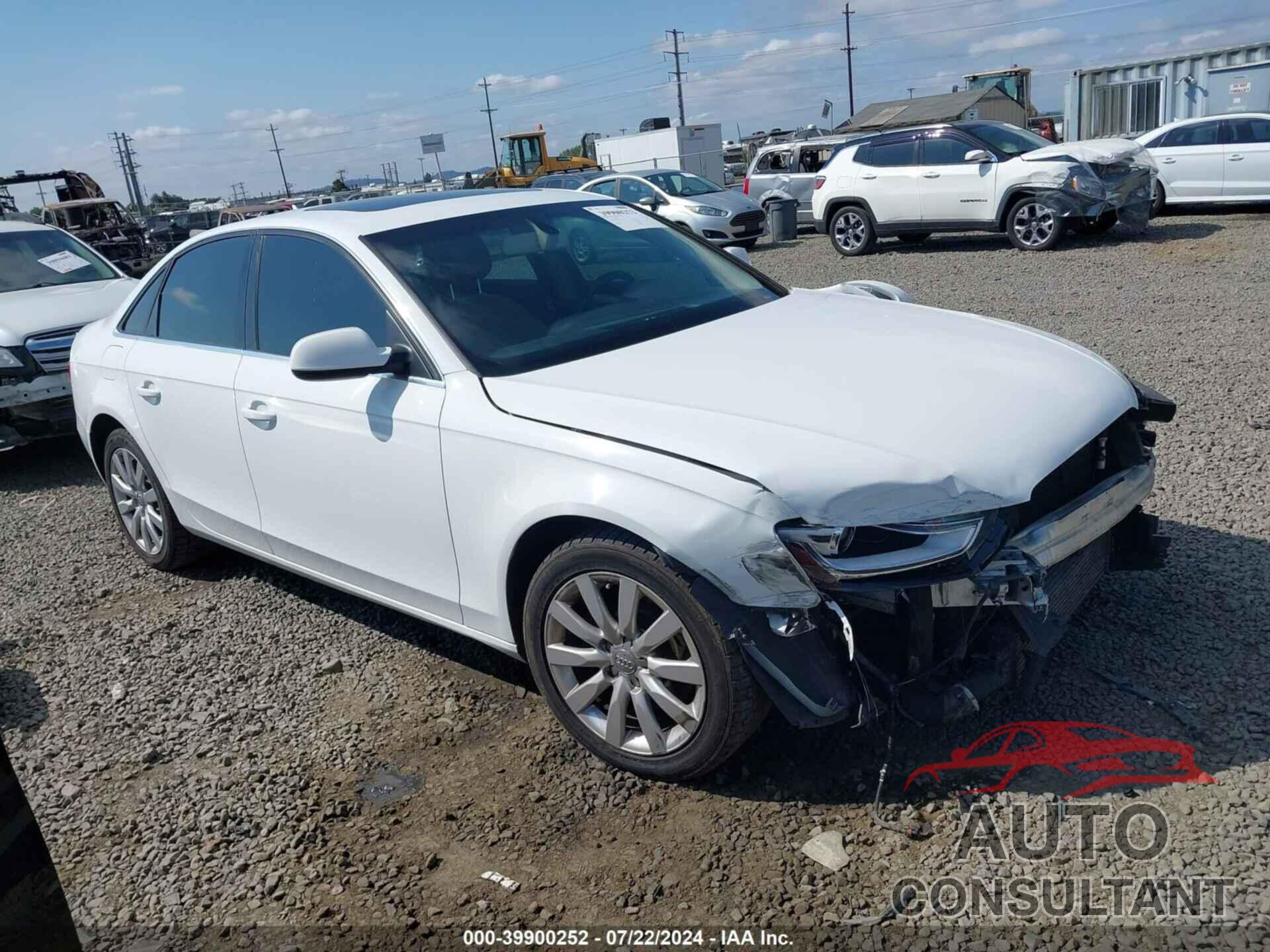 AUDI A4 2013 - WAUBFAFL0DA170502