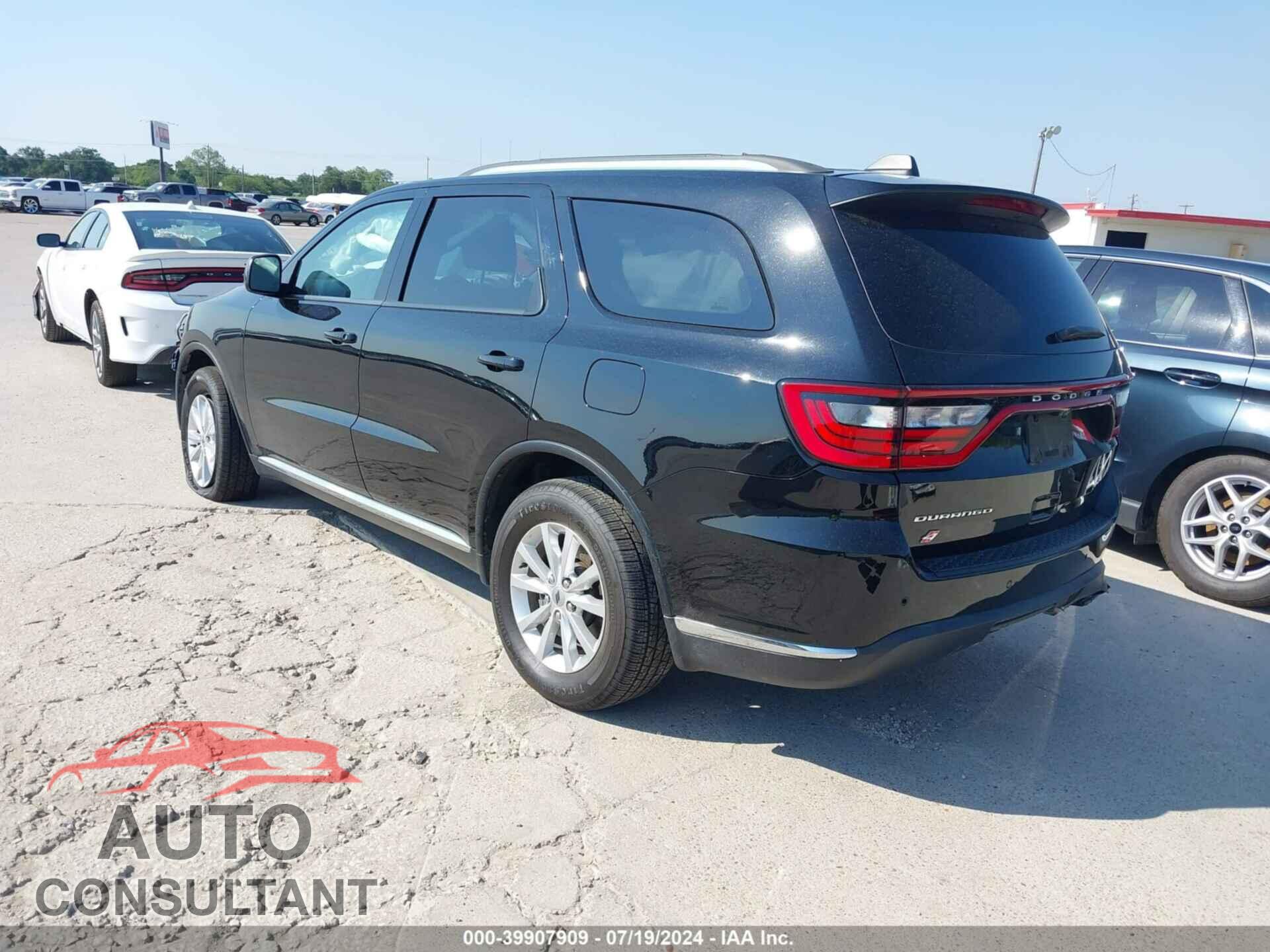 DODGE DURANGO 2022 - 1C4RDJAG2NC103665