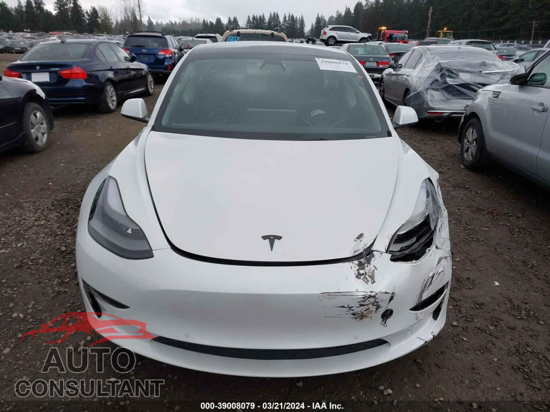 TESLA MODEL 3 2022 - 5YJ3E1EA0NF109900