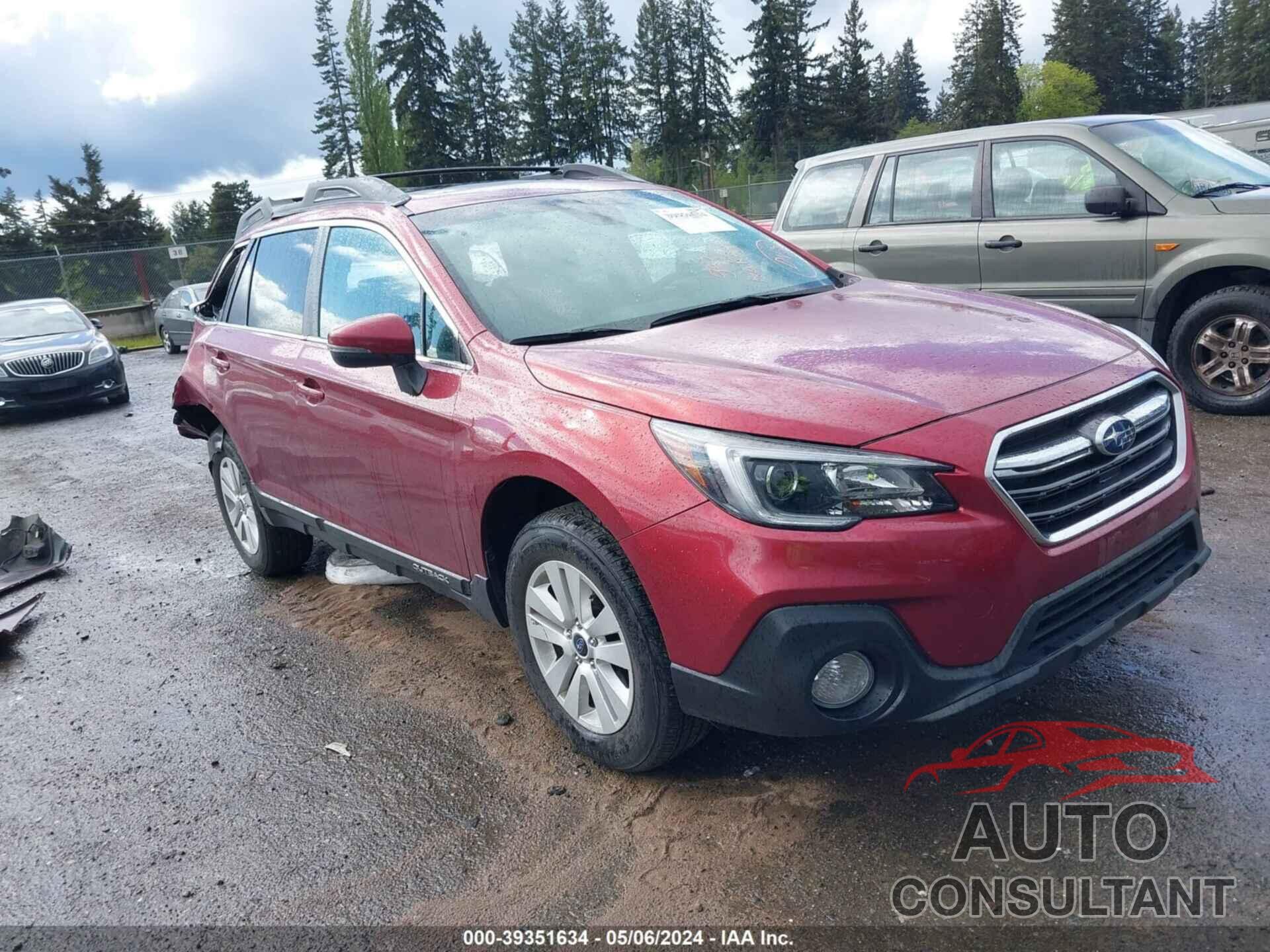 SUBARU OUTBACK 2019 - 4S4BSDGC9K3220406