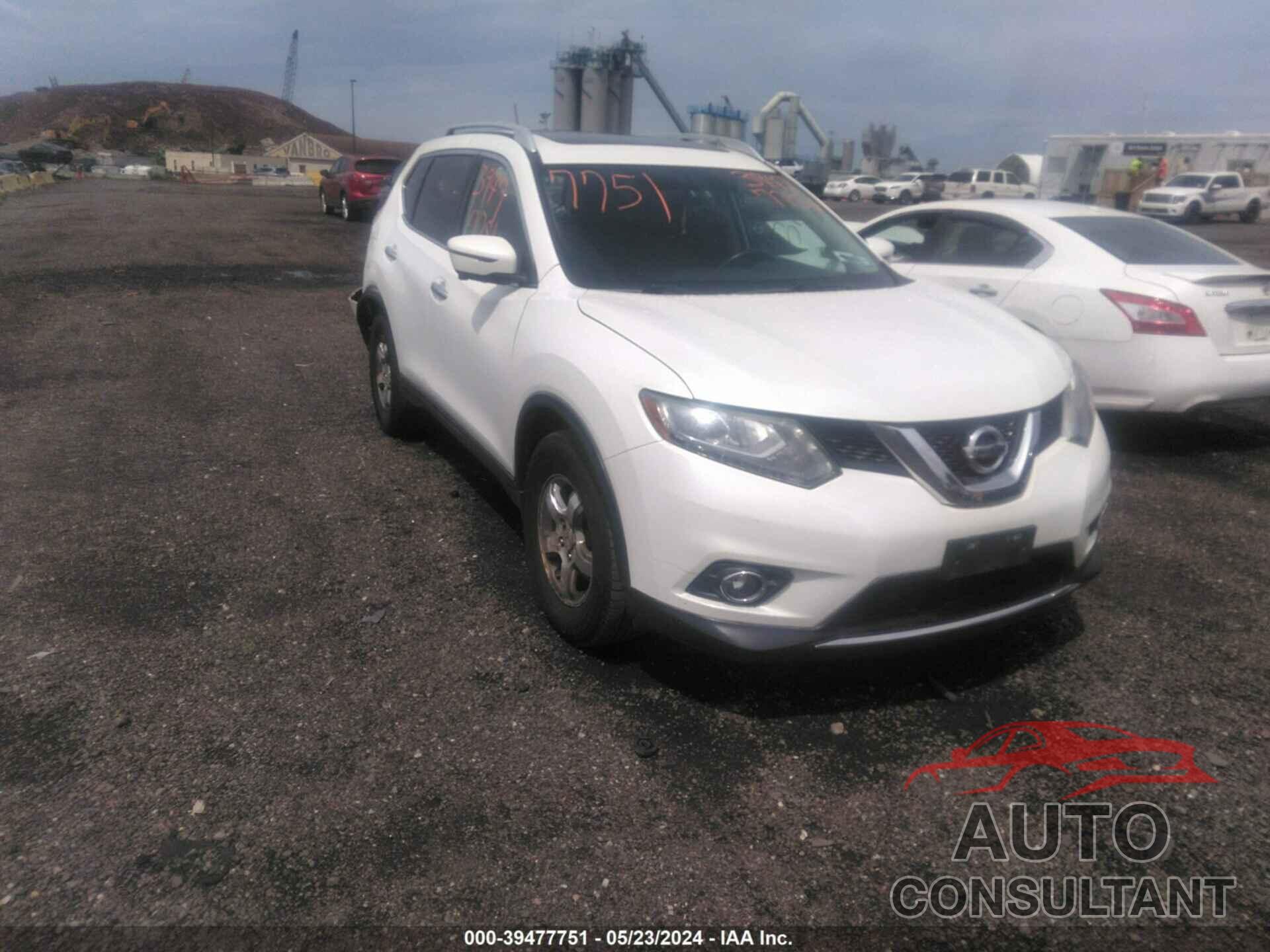 NISSAN ROGUE 2016 - 5N1AT2MV4GC775094