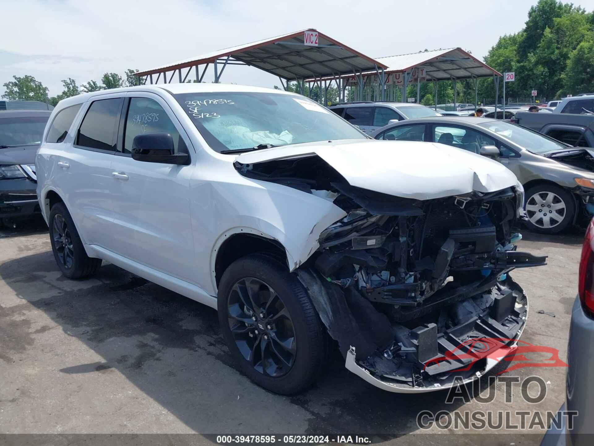 DODGE DURANGO 2022 - 1C4RDJAG0NC104796
