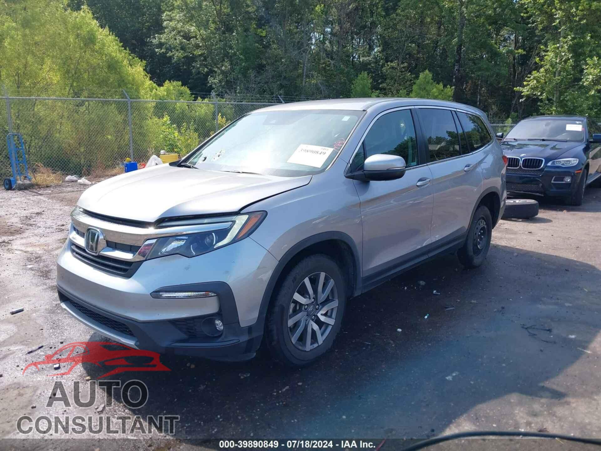 HONDA PILOT 2021 - 5FNYF5H38MB013535